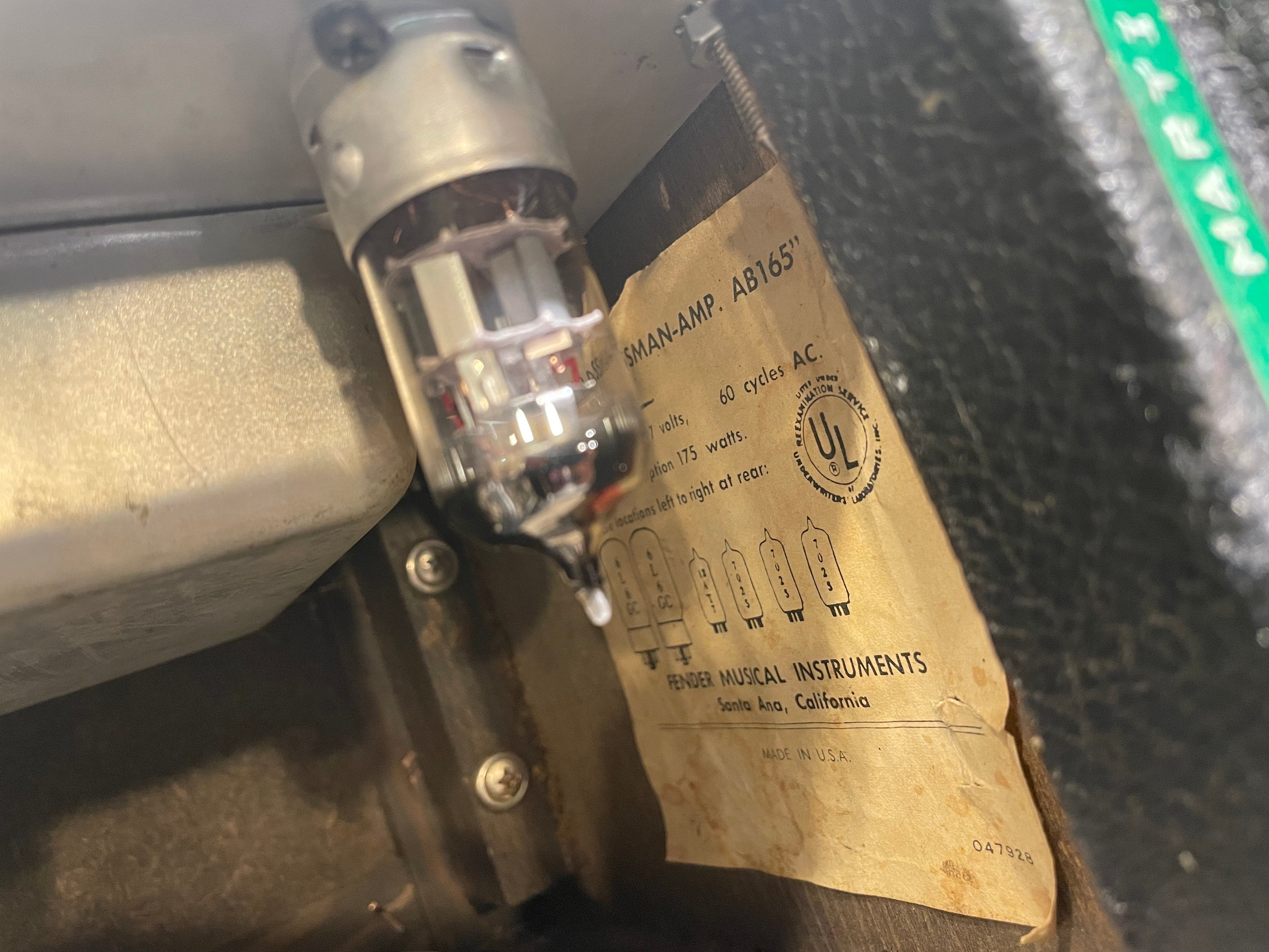 Fender Fender Bassman Drip Edge Head  - Dave Amato of REO Speedwagon