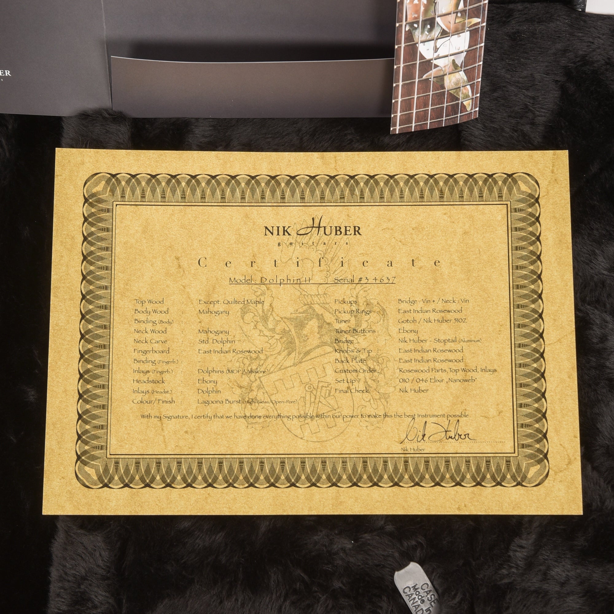 Nik Huber Dolphin 2 Blue Burst 2024