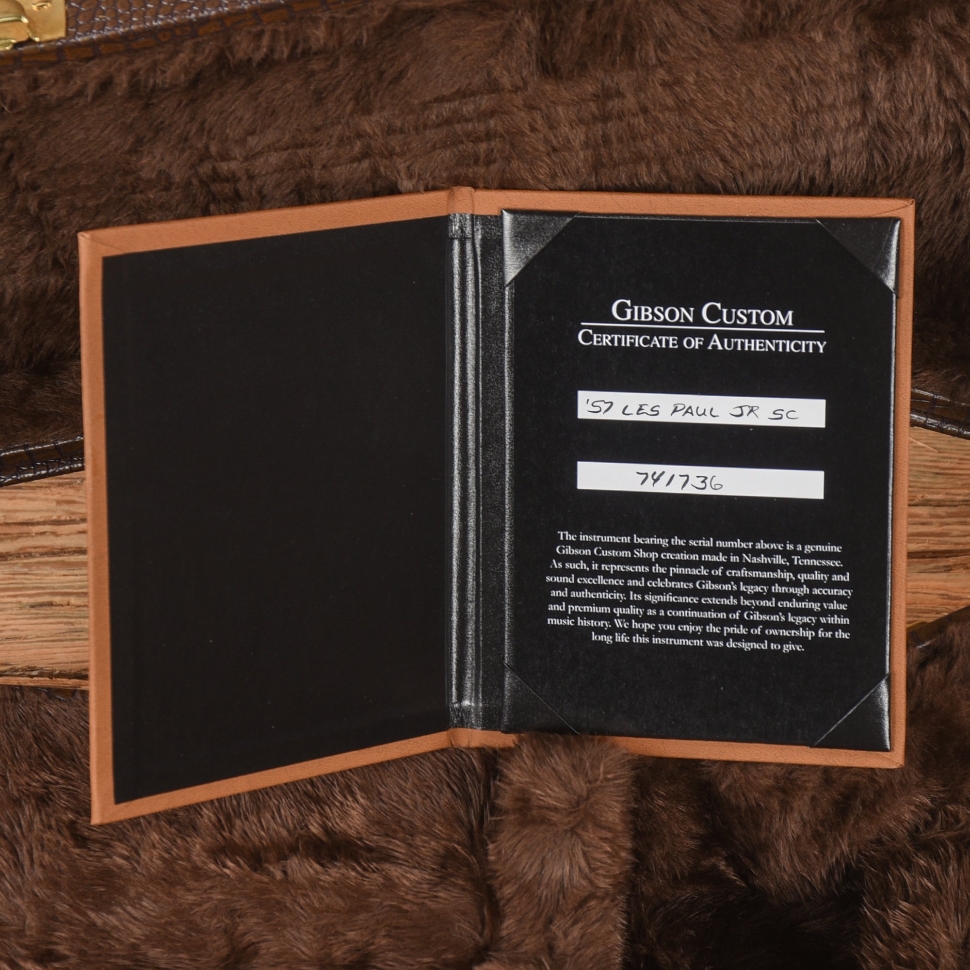 Gibson Custom Shop 1957 Les Paul Junior Single Cut Reissue Vintage Sunburst VOS