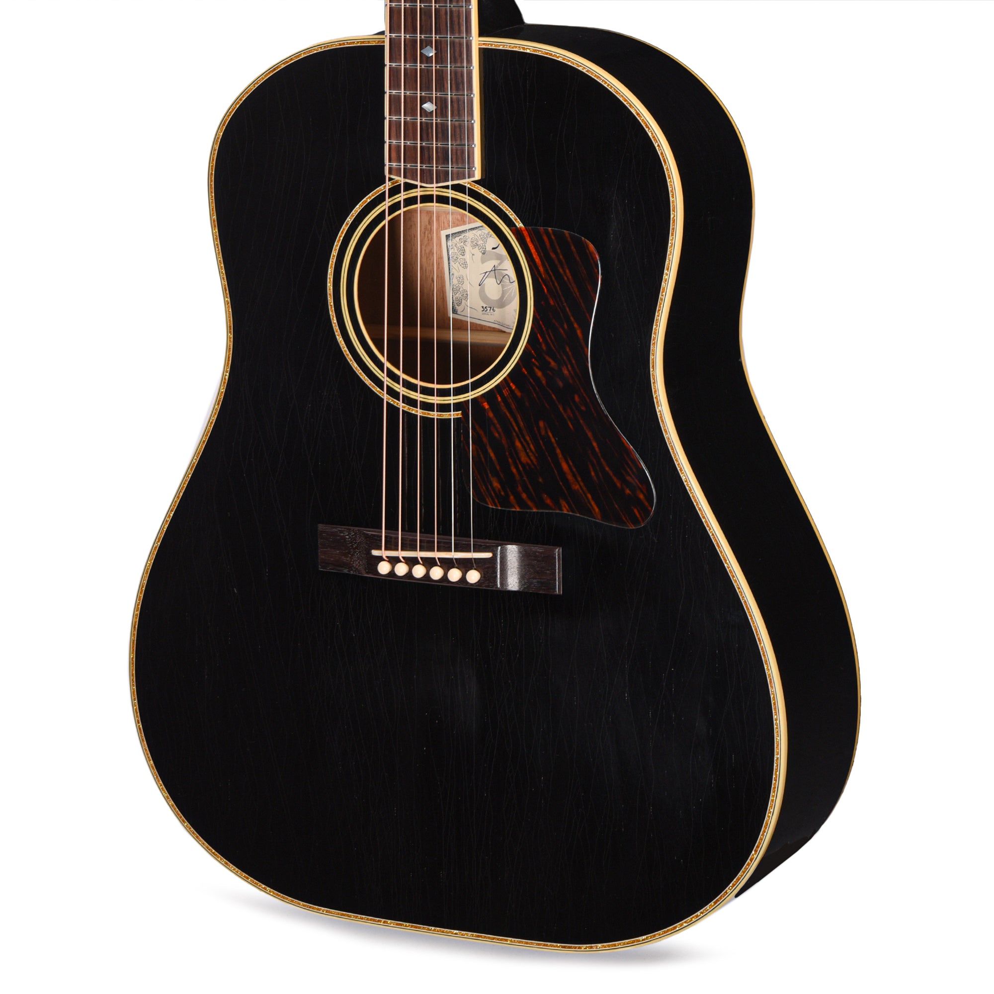 Atkin The Forty Three Deluxe Baked Sitka/Mahogany Aged All Black w/Glitter Trim