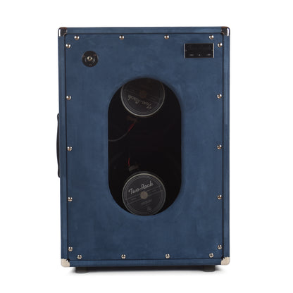 Two Rock 2x12 150w Vertical Cabinet w/Two-Rock 1265B Speaker Denim Suede w/ Sparkle Matrix Grill