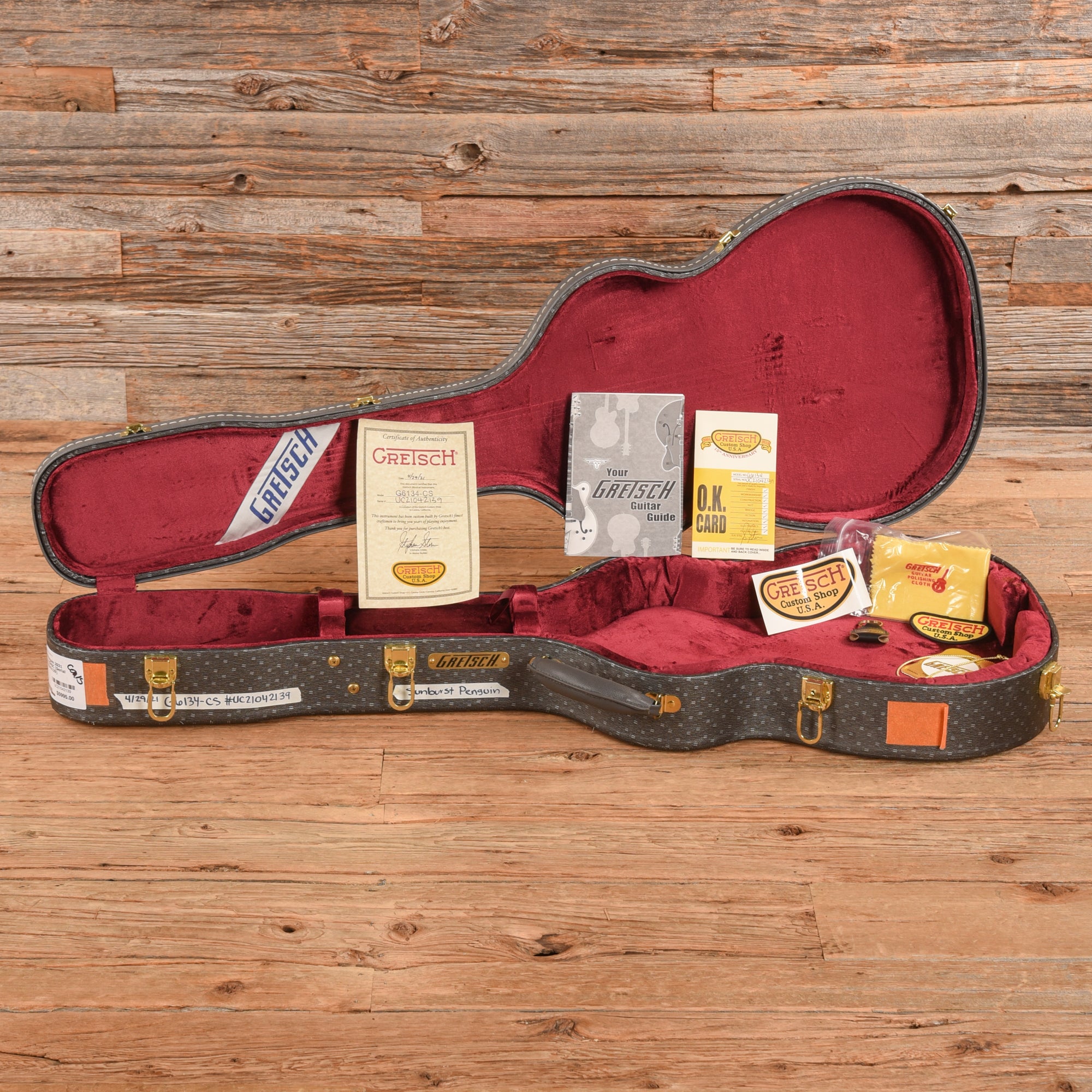 Gretsch Custom Shop G6134 Penguin Relic Sunburst 2021