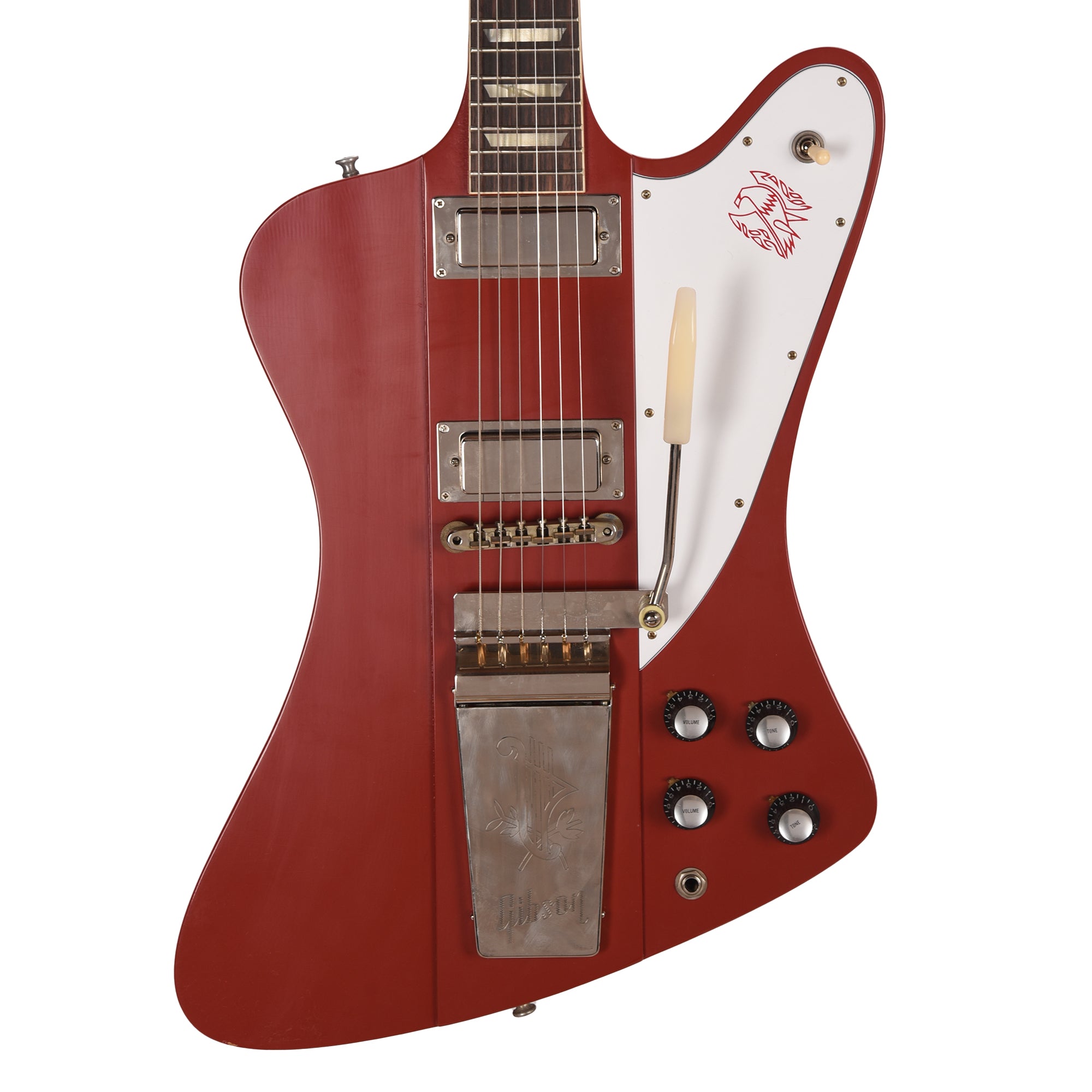 Gibson Custom Shop Murphy Lab 1963 Firebird V Ember Red Ultra Light Aged w/Maestro Vibrola
