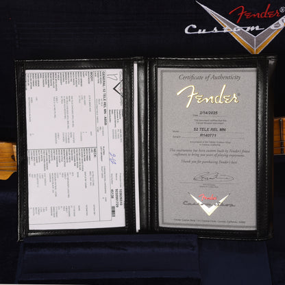 Fender Custom Shop 1952 Telecaster "Chicago Special" Relic Aged Butterscotch Blonde