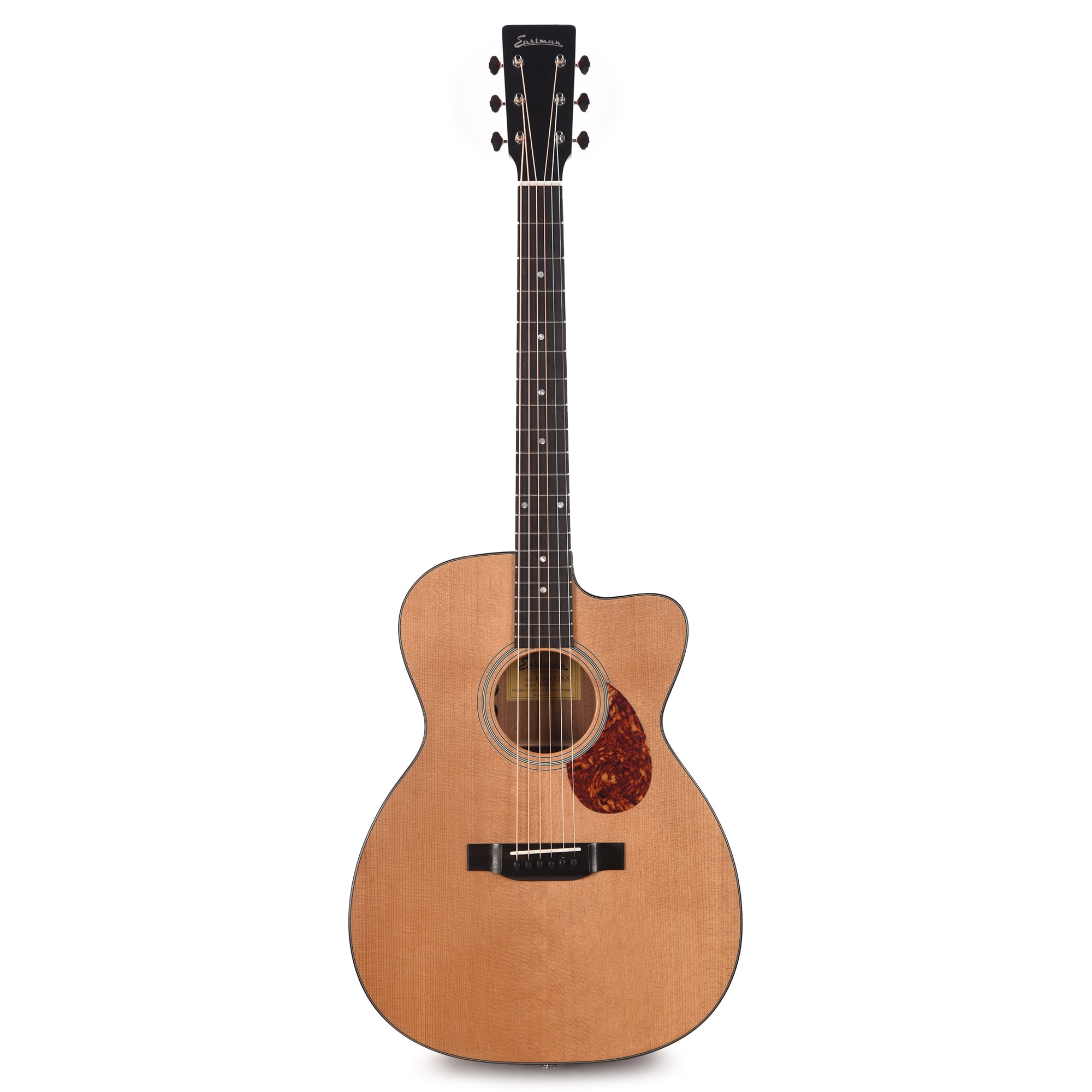 Eastman E1OMCE Deluxe Sitka/Sapele Truetone Gloss Natural