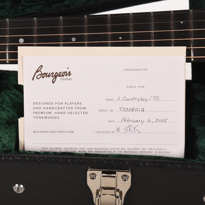 Bourgeois Touchstone Country Boy D Alaskan Sitka/Mahogany Natural