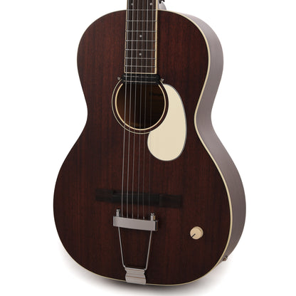 Orangewood Juniper Natural Satin Mahogany Live Rubber Bridge Parlor Acoustic Guitar