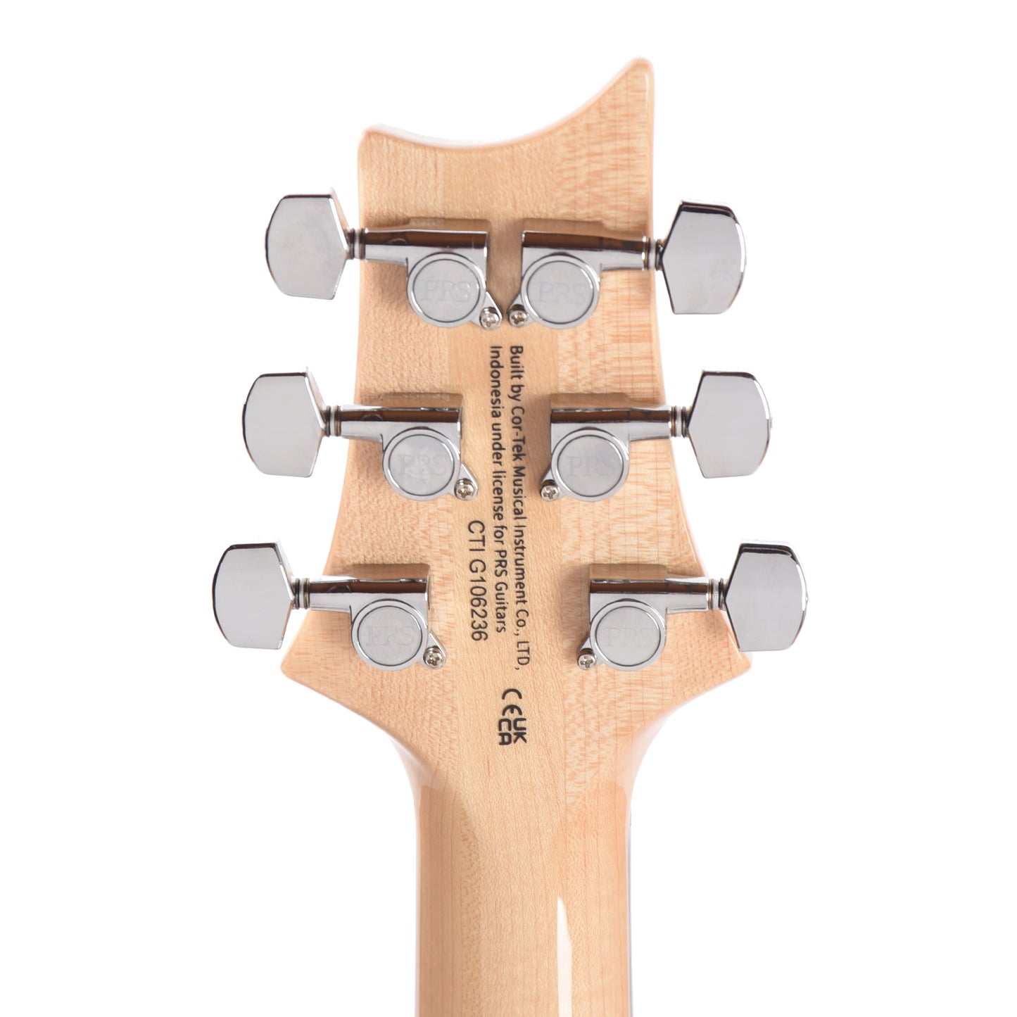 PRS Limited Edition SE Exotic Custom 24 Swamp Ash Burl Natural