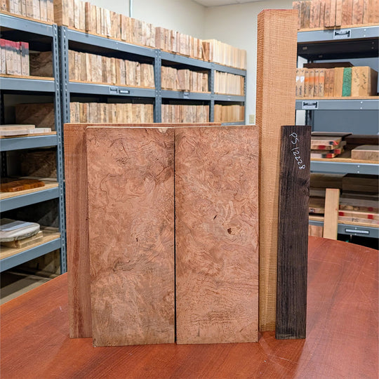 PRS Private Stock #12228 Vela Semi-Hollow Redwood/African Mahogany Antique Natural w/Matching Redwood PIckguard