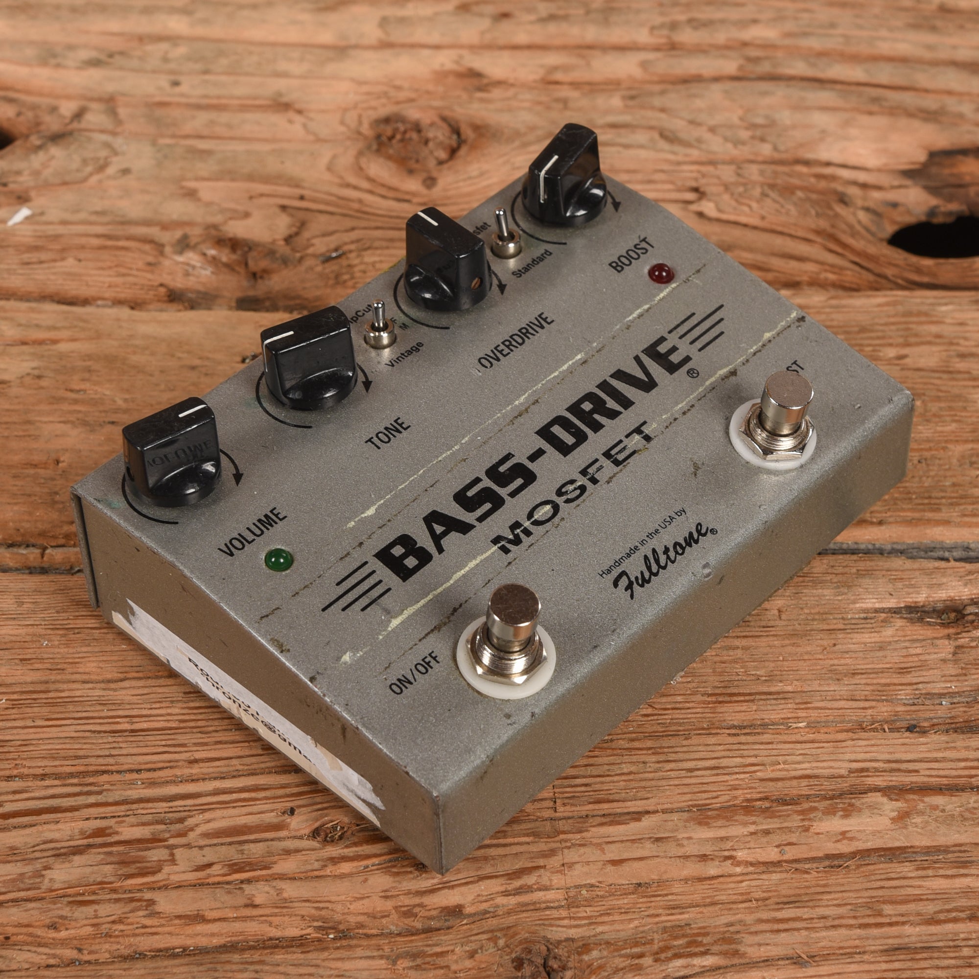 fulltone BASS DRIVE MOSFET 「mod品」 Fulltone Bass Drive Mosfet – Chicago Music Exchange