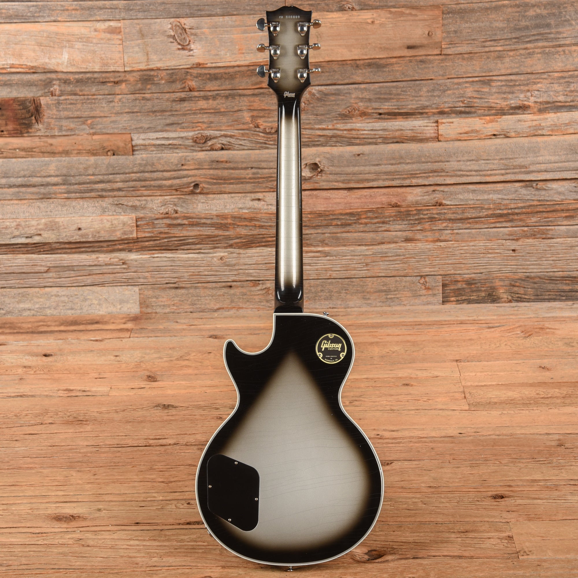 Gibson Custom Murphy Lab Les Paul Custom Ultra Light Aged Silverburst 2023