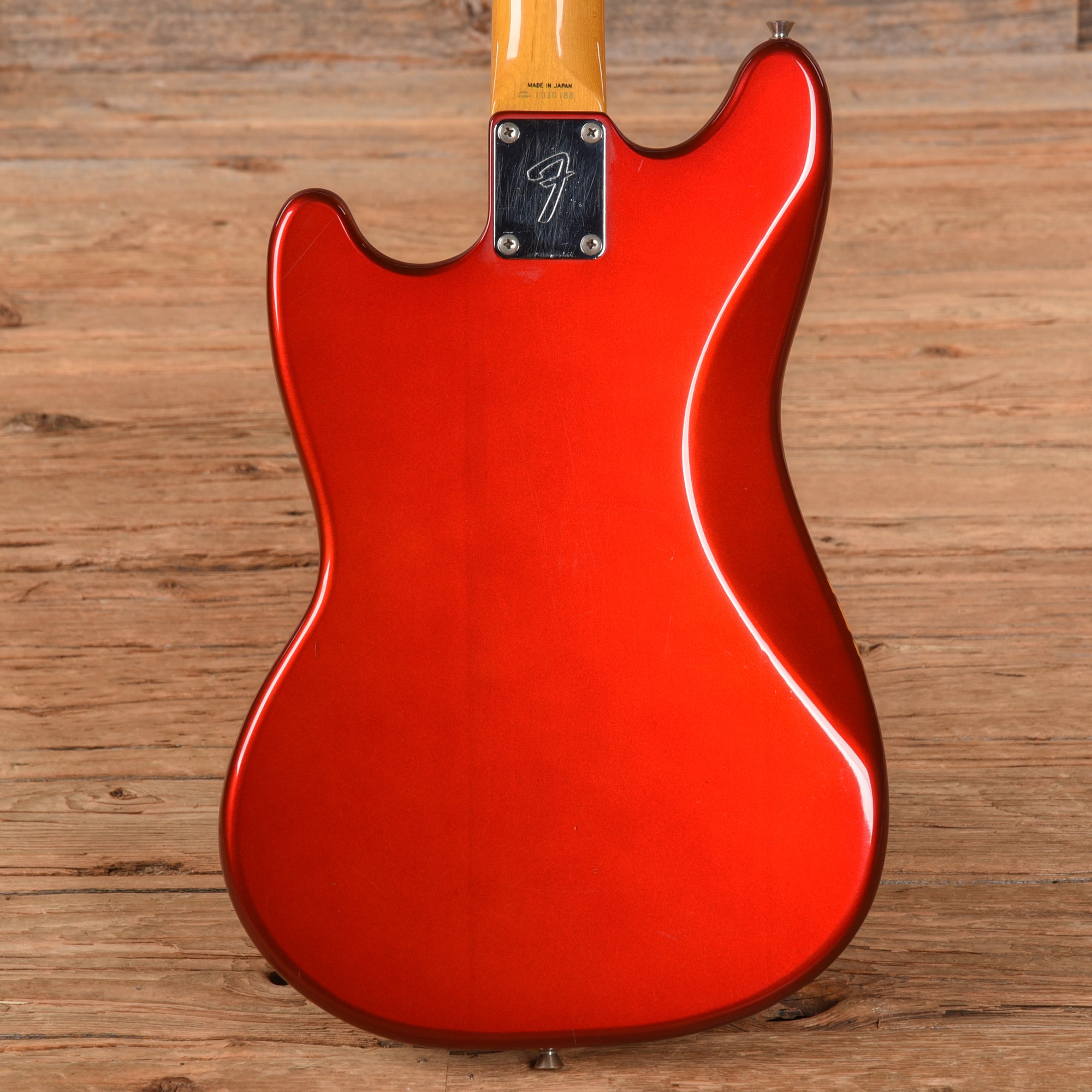 Fender MG-69 Mustang Reissue MIJ Competition Red 1990