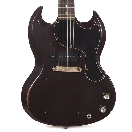 Gibson Custom Shop 1963 SG Junior Oxblood Murphy Lab Heavy Aged w/Lightning Bar