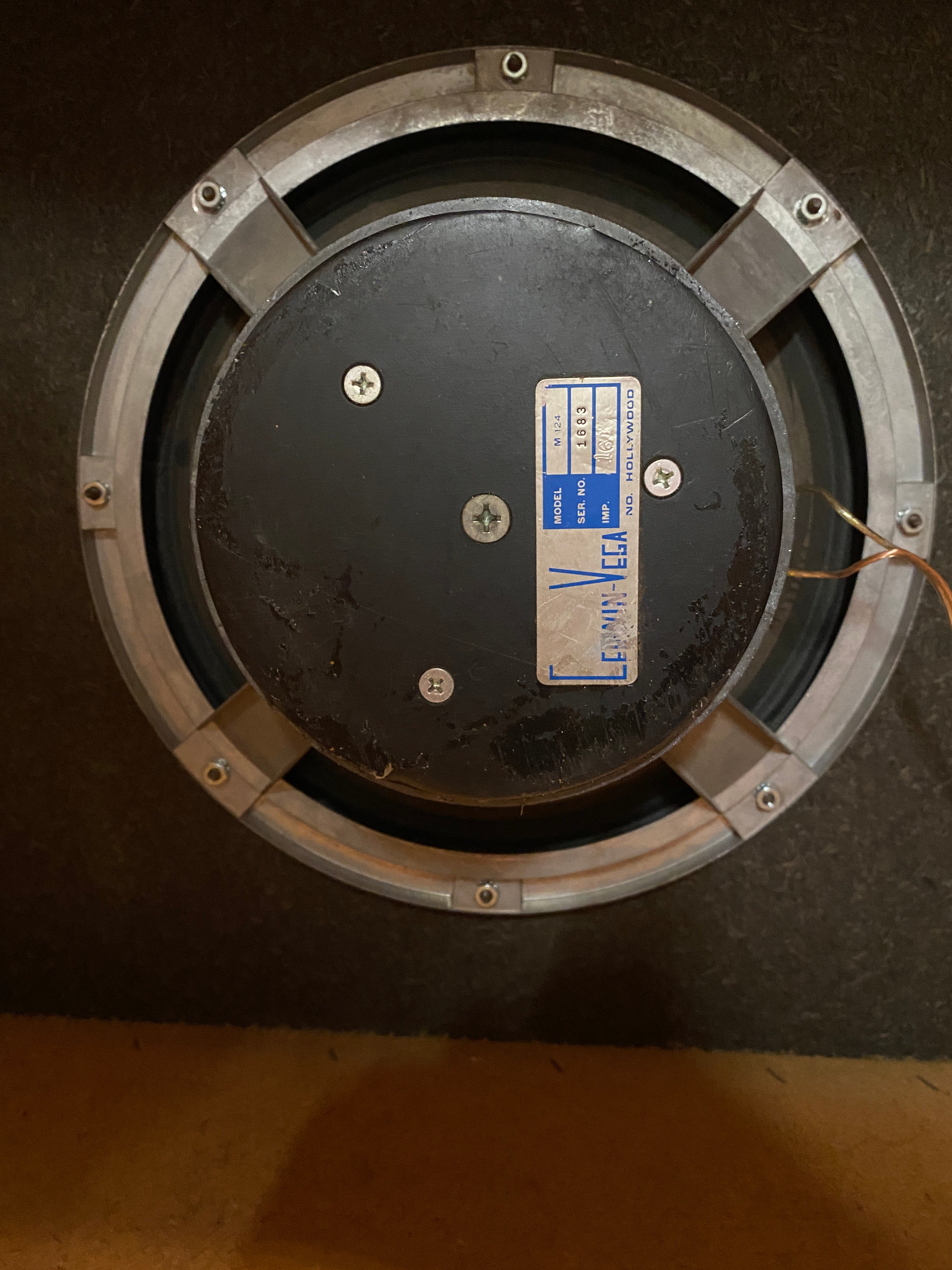 Fender Large 2x12 Cab 1960s - Dave Amato of REO Speedwagon