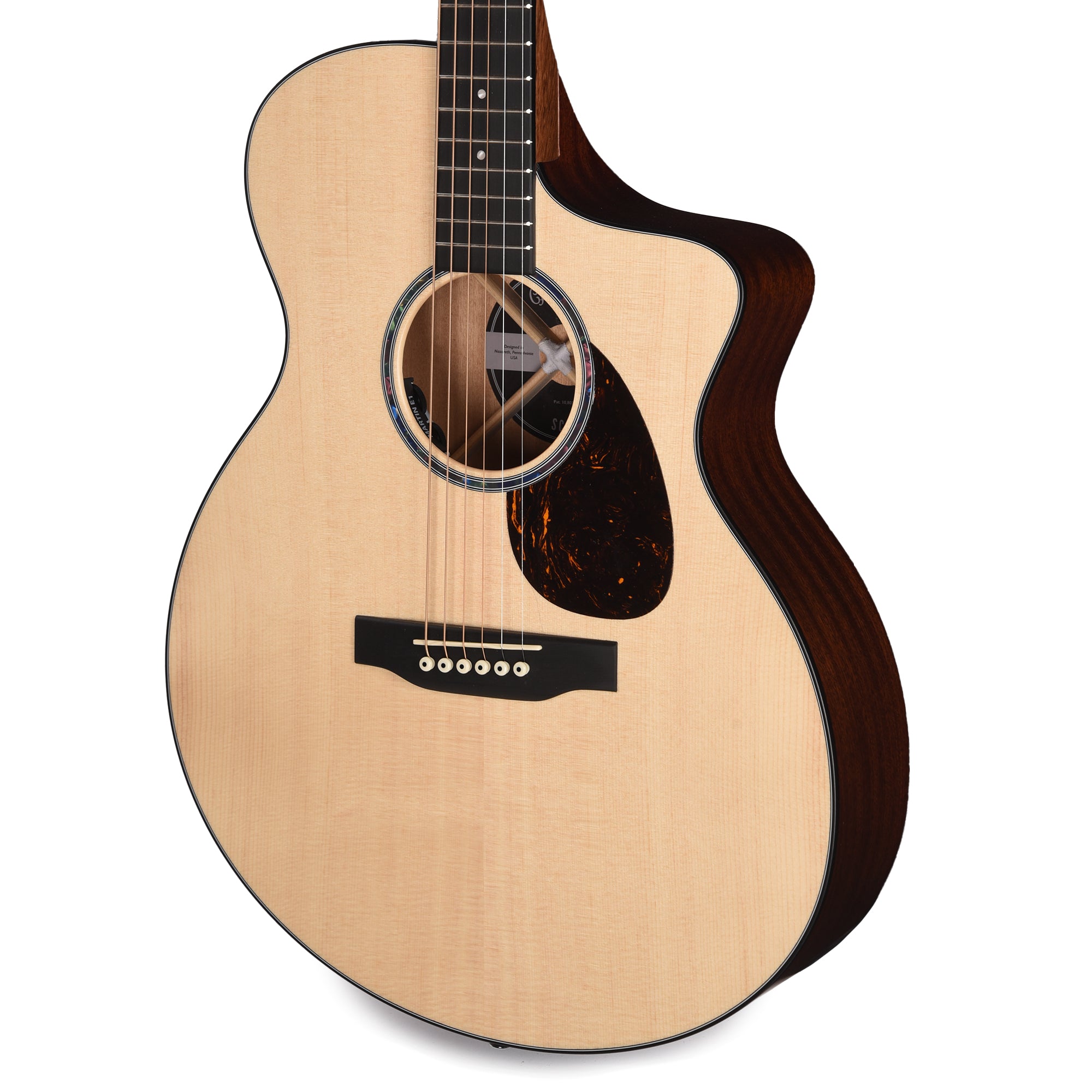 Martin Road Series SC-10E Spruce/Solid Sapele Satin Natural w/Martin E1 Electronics