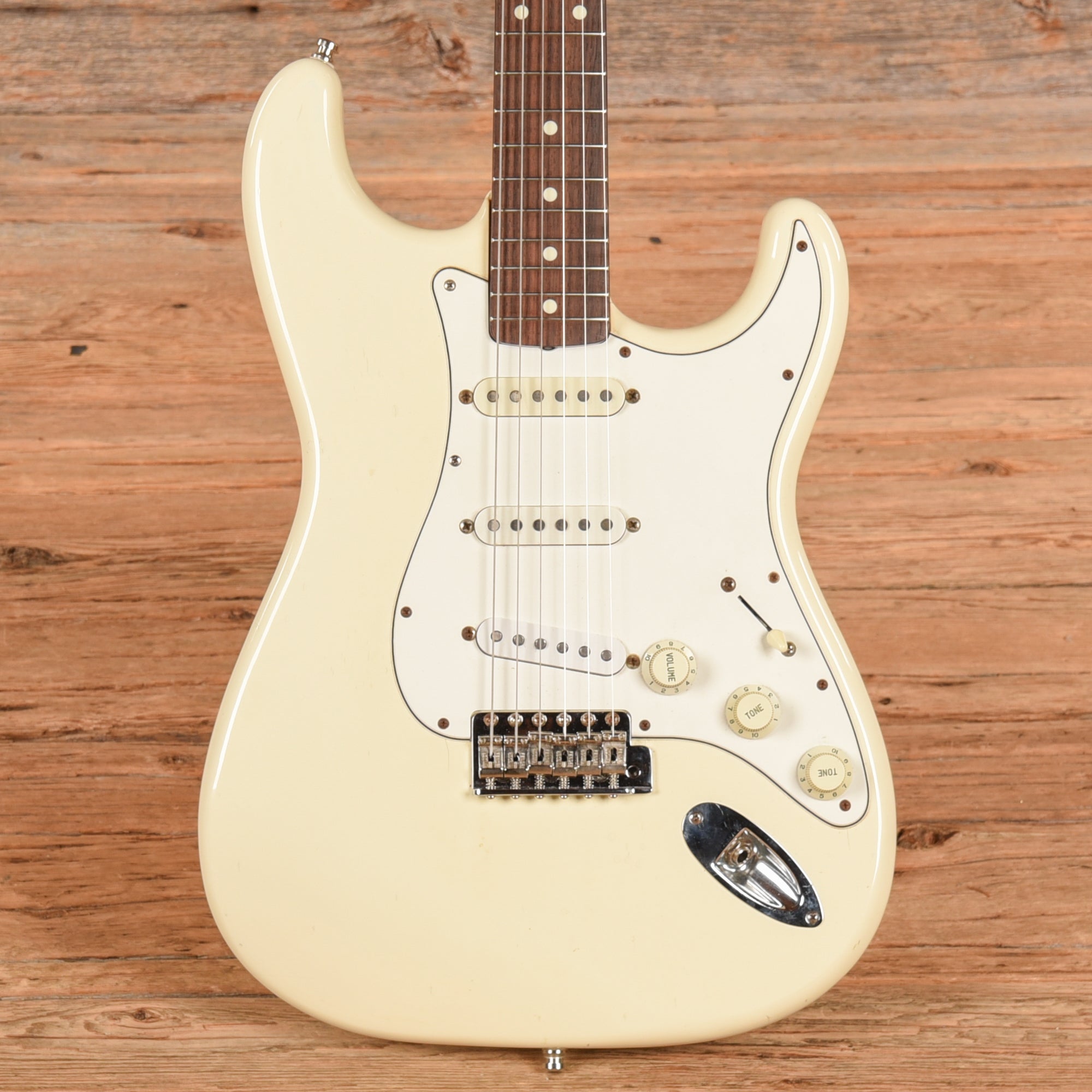 Fender MIJ Strat Neck w/MIJ ST-62 Body Olympic White 2020