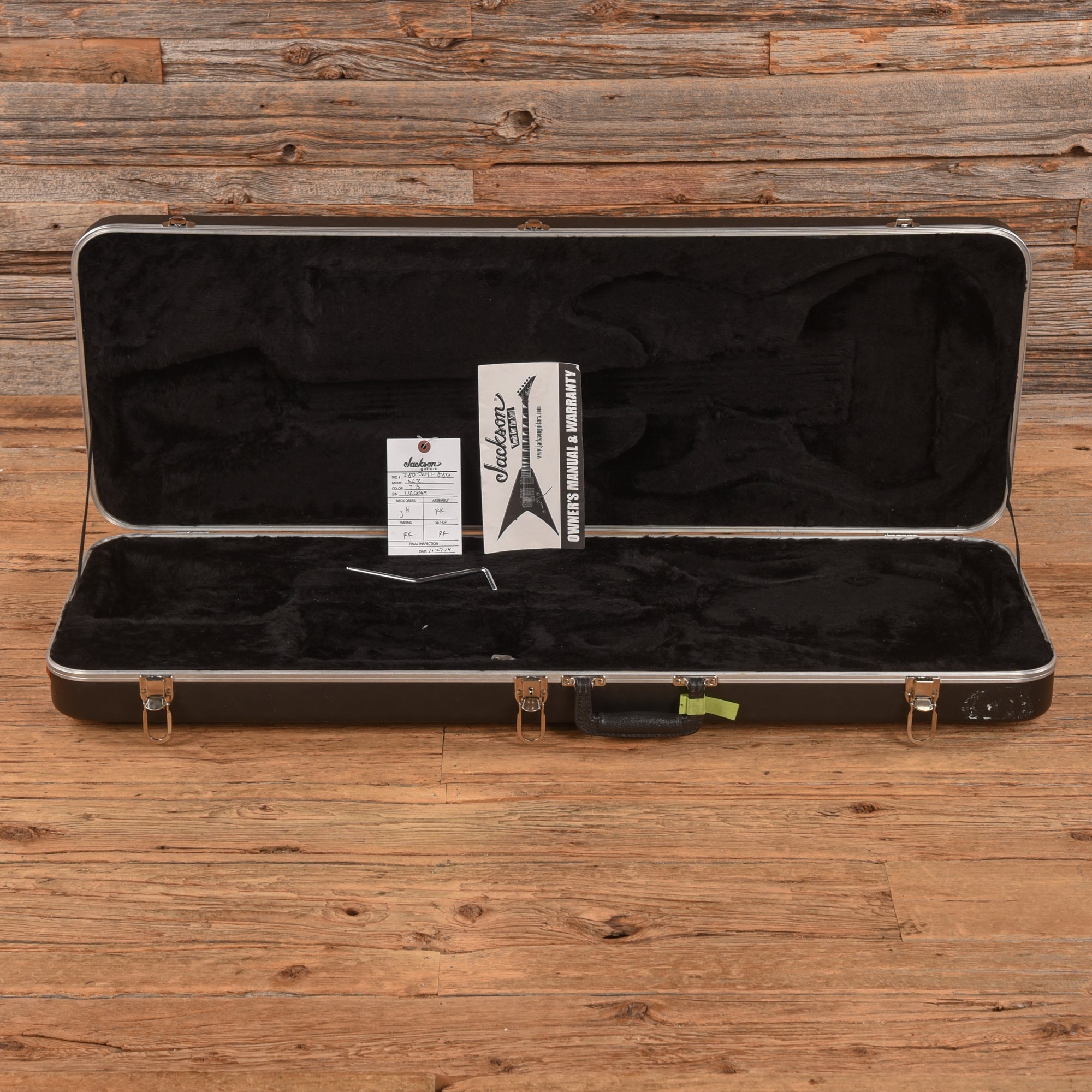 Jackson USA Select Soloist SL2H Transparent Blue