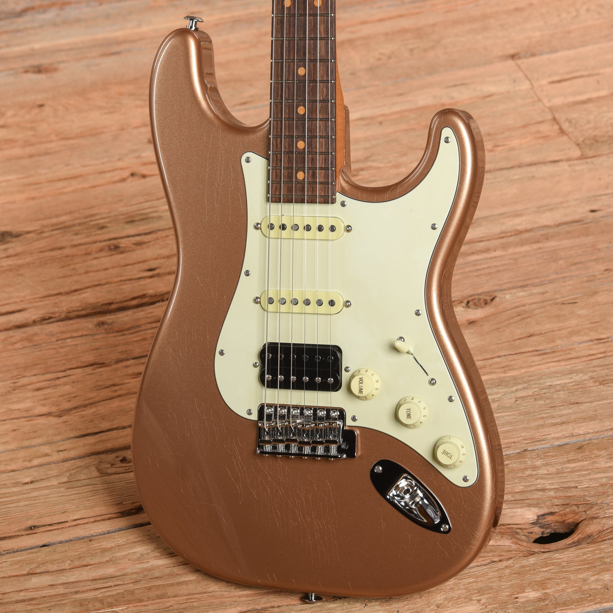 Suhr Classic S HSS Firemist Gold