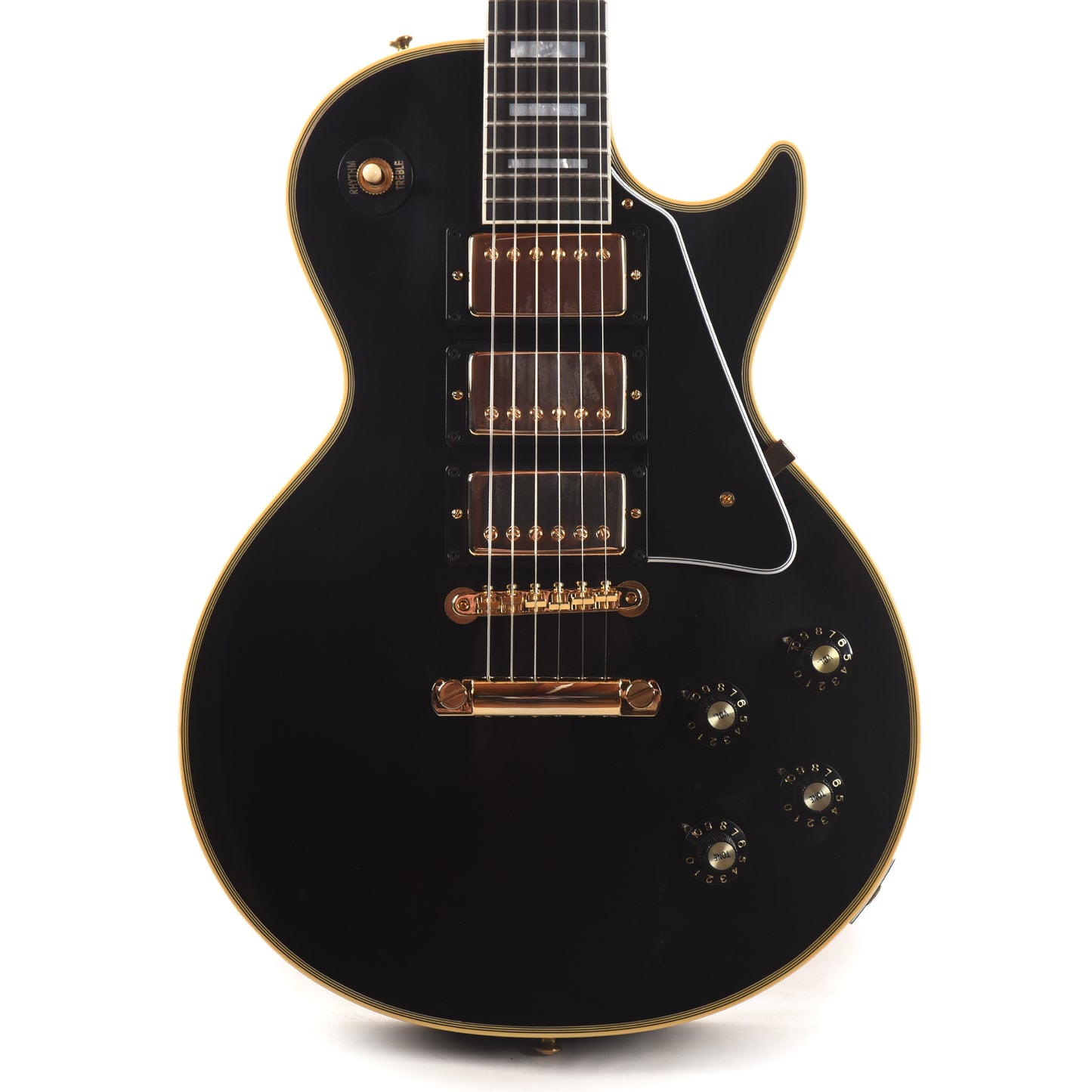 Gibson Custom Shop 1968 Les Paul Custom 3-Pickup "CME Spec" Ebony VOS w/Chambered Body