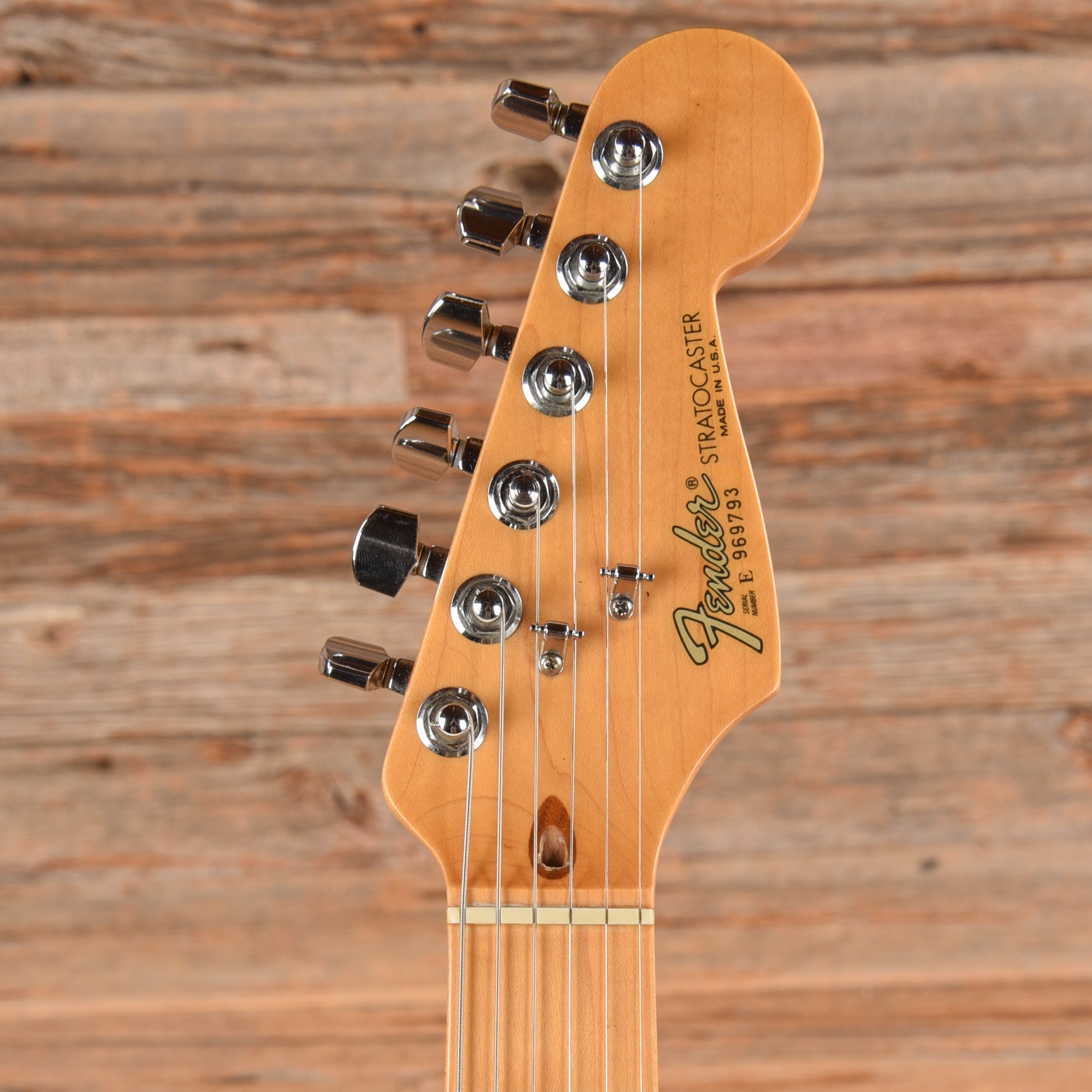 Fender Stratocaster Black 1989