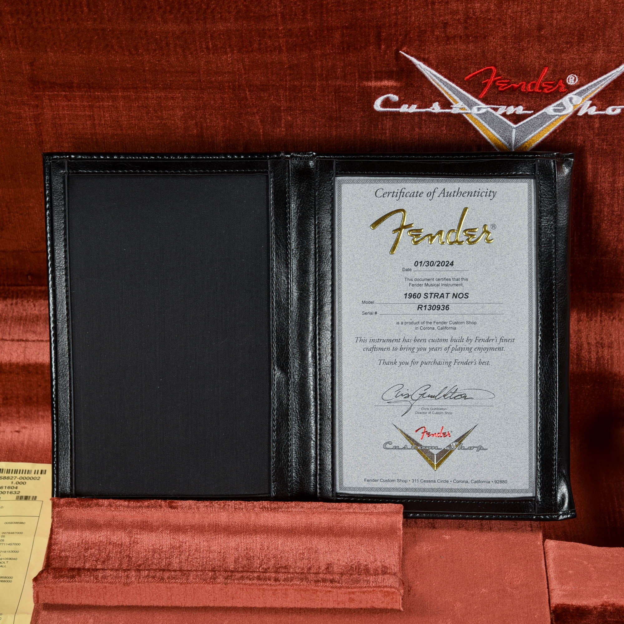 Fender Custom Shop 1960 Stratocaster 