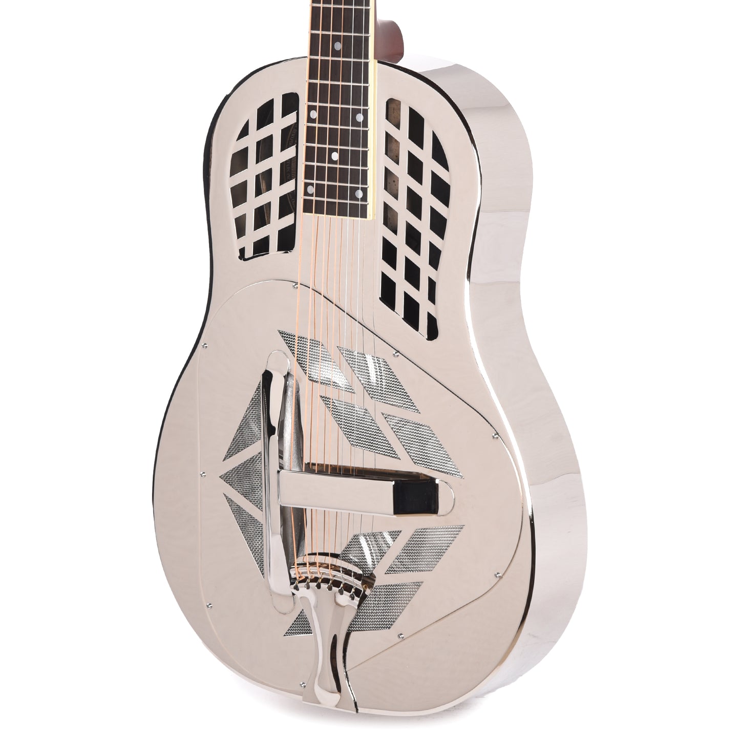 National Style 1 Tricone Brass Bright Nickel 12-Fret