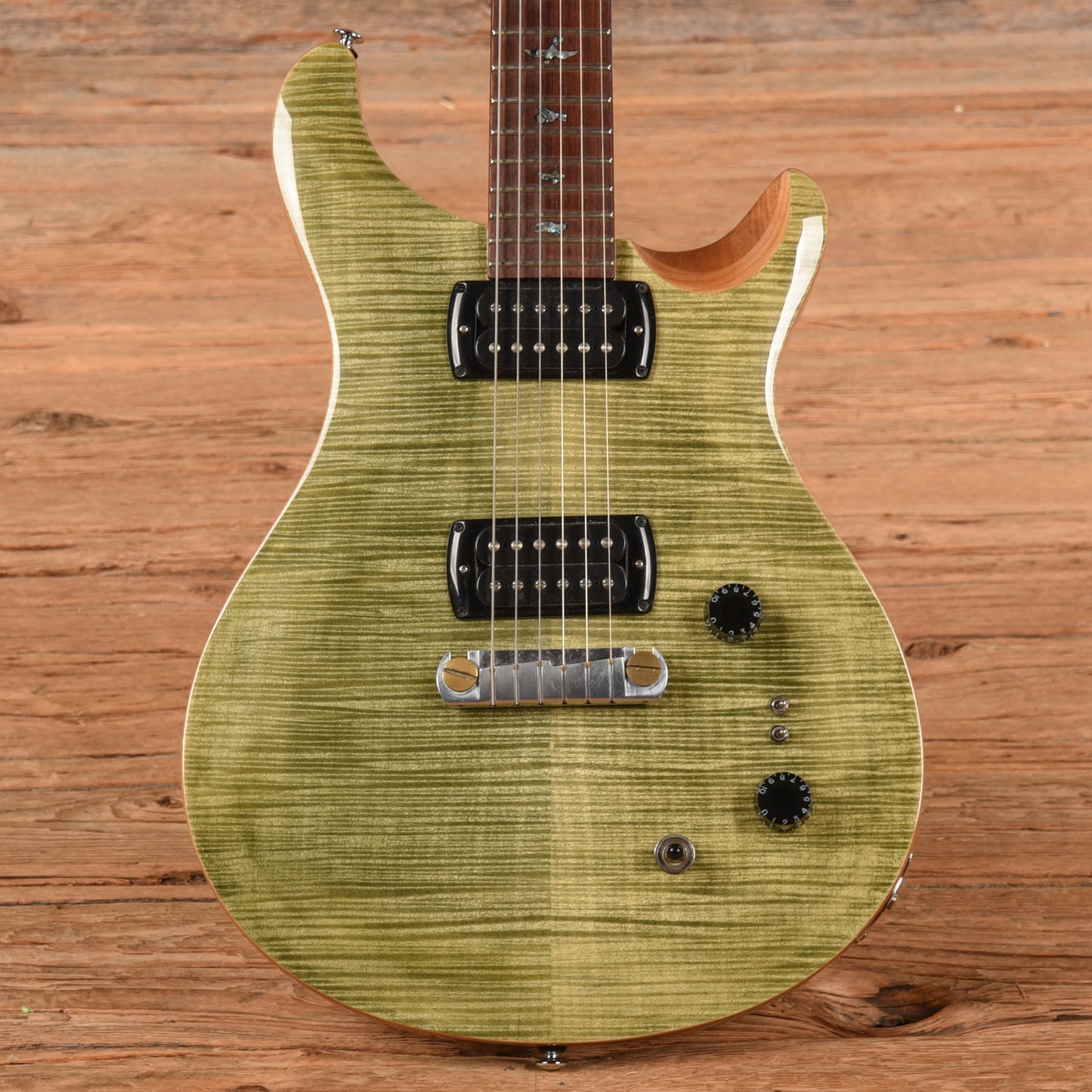 PRS SE Paul's Guitar Trampas Green 2019