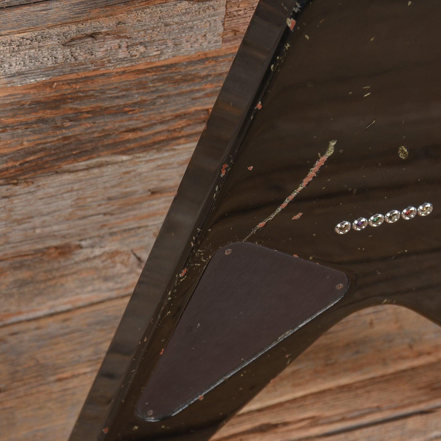 Hamer Vector Black and White Custom Finish 1980s