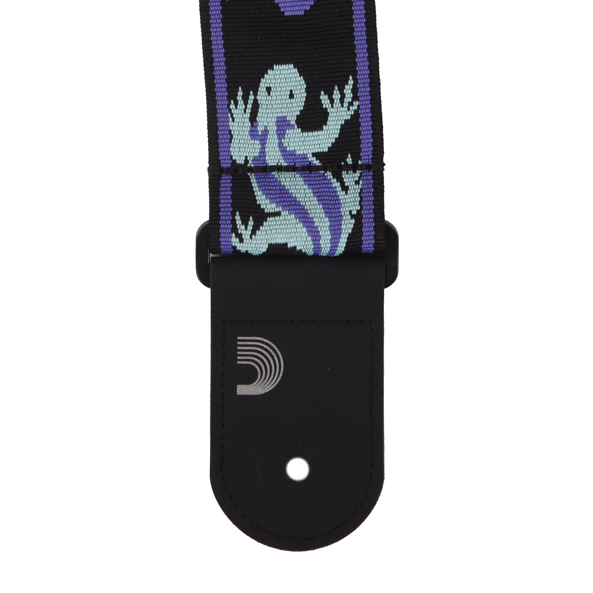 D'Addario Vintage Planet Waves Lizards Guitar Strap Green/Blue