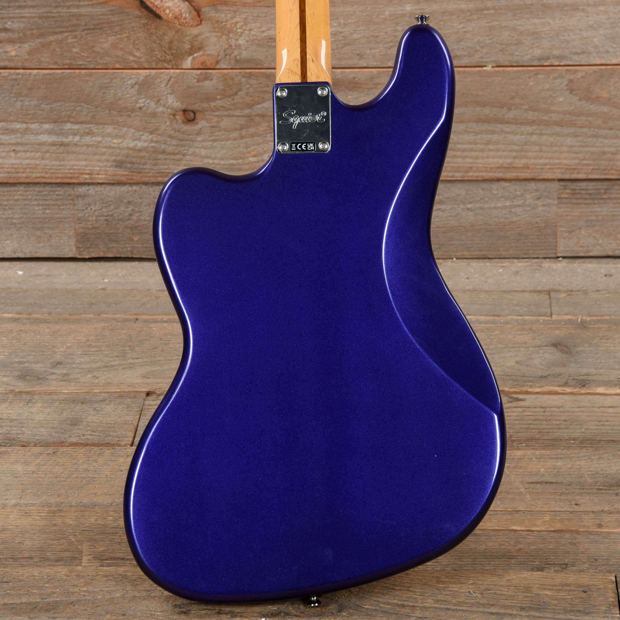 Squier Classic Vibe Bass VI Purple Metallic w/Matching Headcap