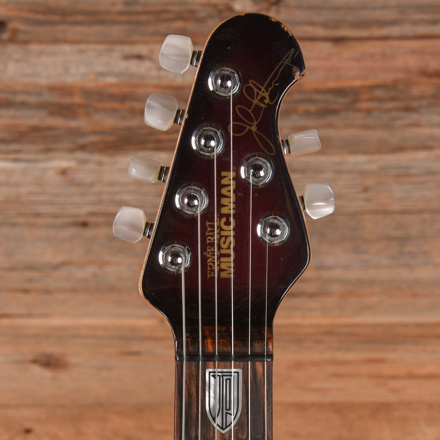 Music Man JP6 Piezo Pearl Redburst 2005