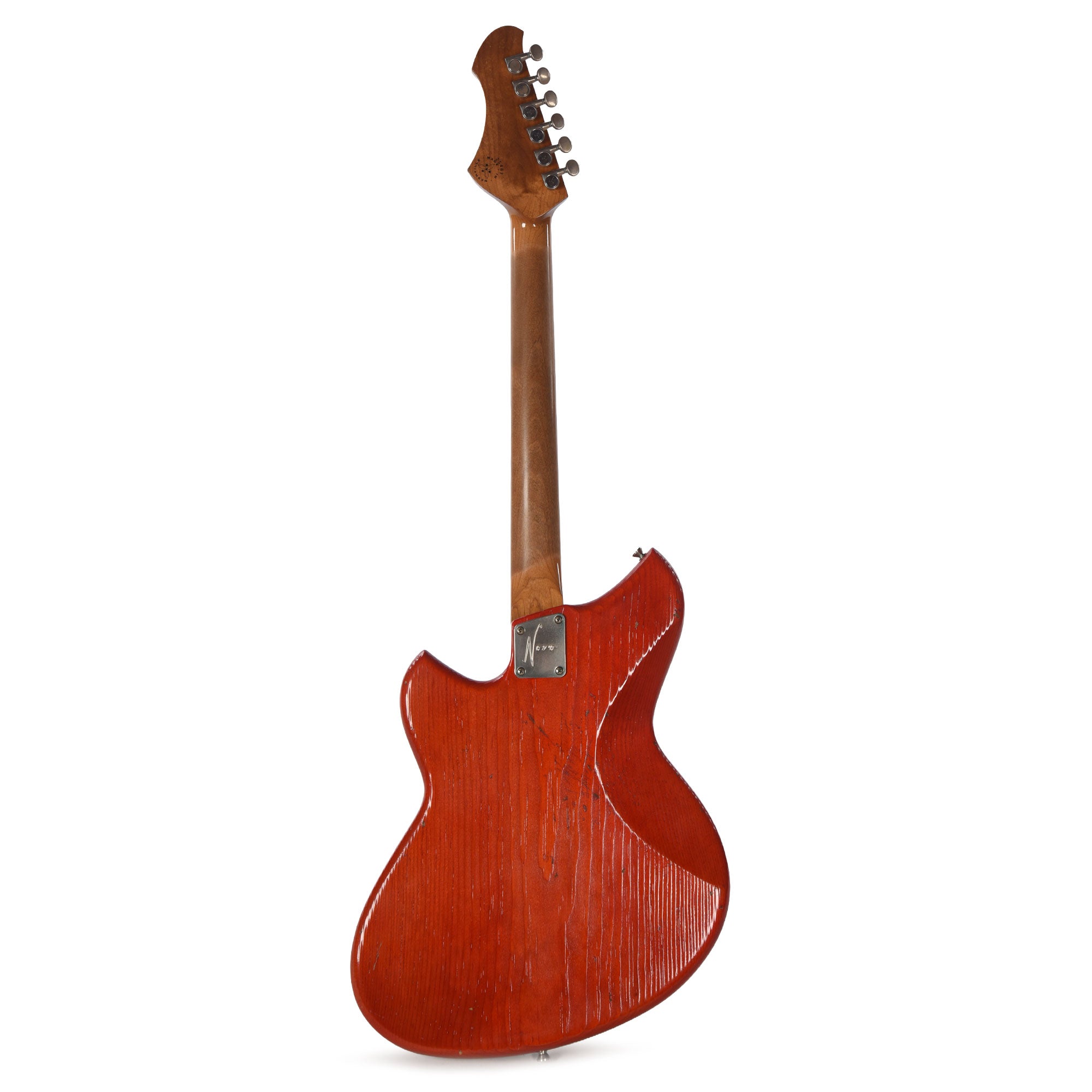 Novo Custom Serus J Faded Cherry Light Distress w/Nickel Fralin P90s