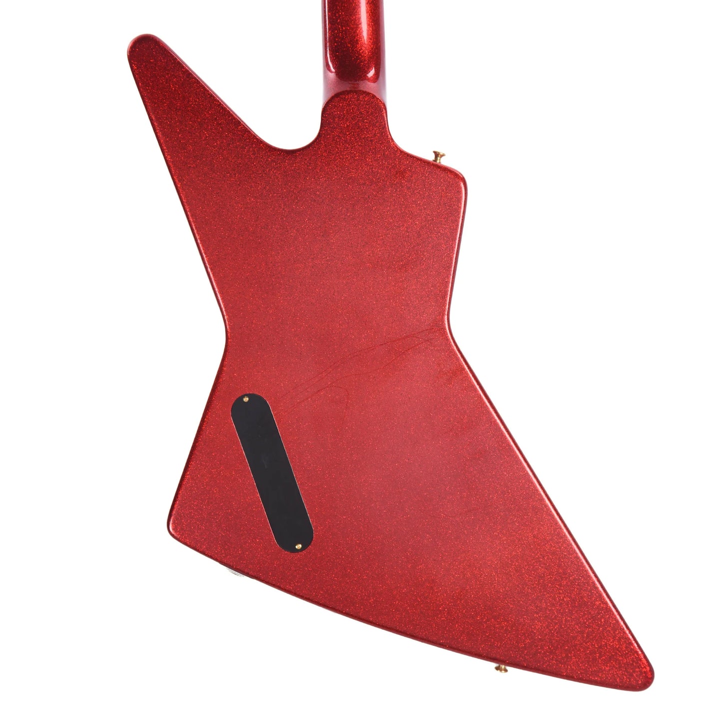 Gibson Custom Shop Explorer Custom "CME Spec" Antique Red Sparkle VOS w/Black Stinger