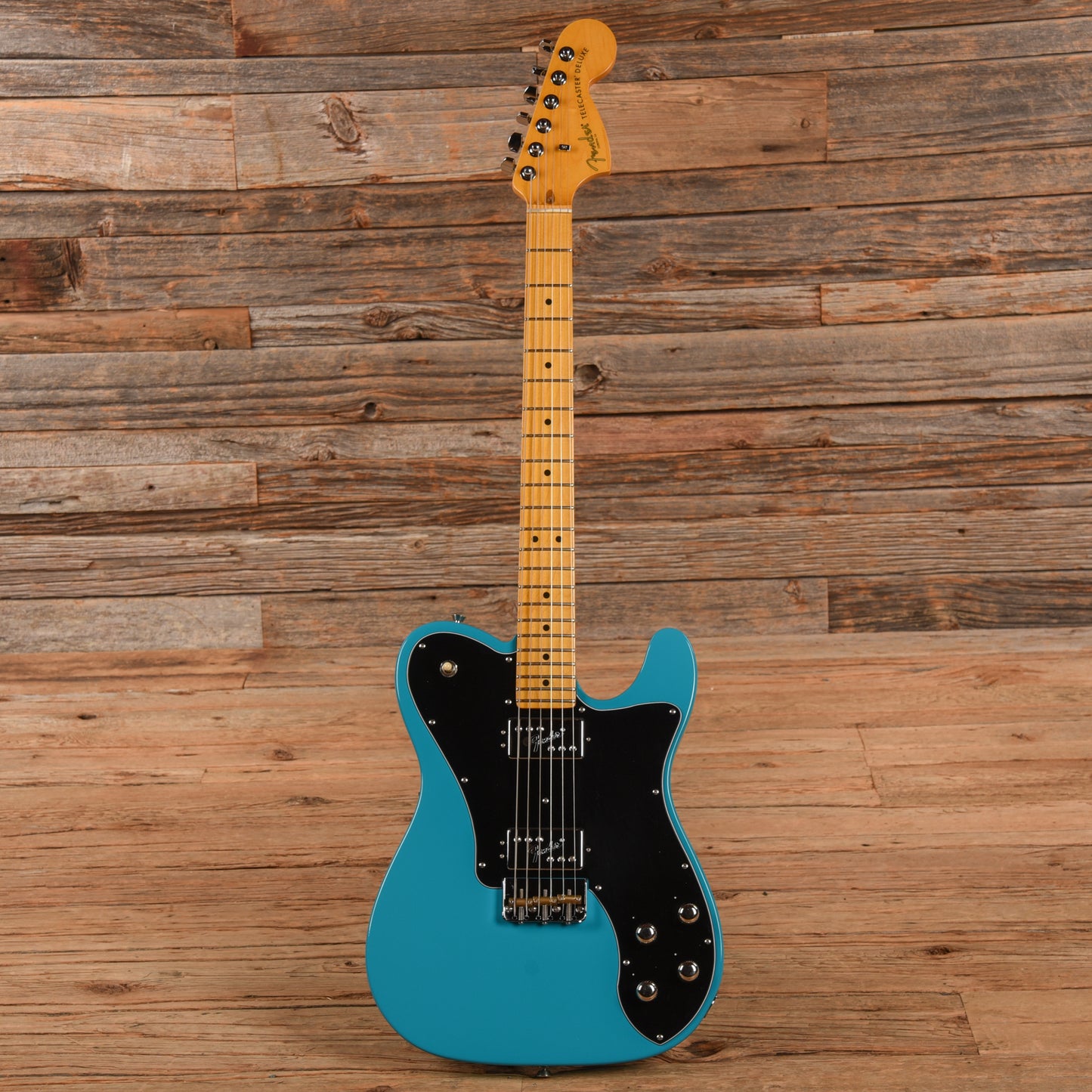 Fender American Professional II Telecaster Deluxe Miami Blue 2022