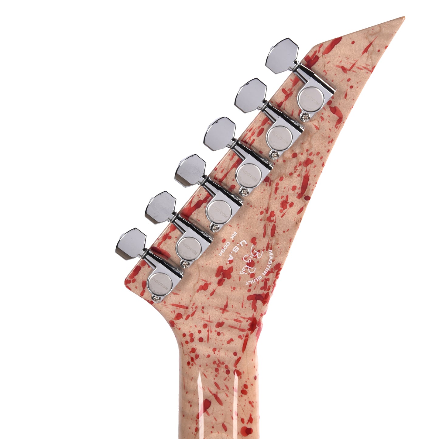 Charvel Custom Shop San Dimas Custom "Massacre Splatter" Artwork by Mike Eshelman Master Built by "Big Rob" Knowles