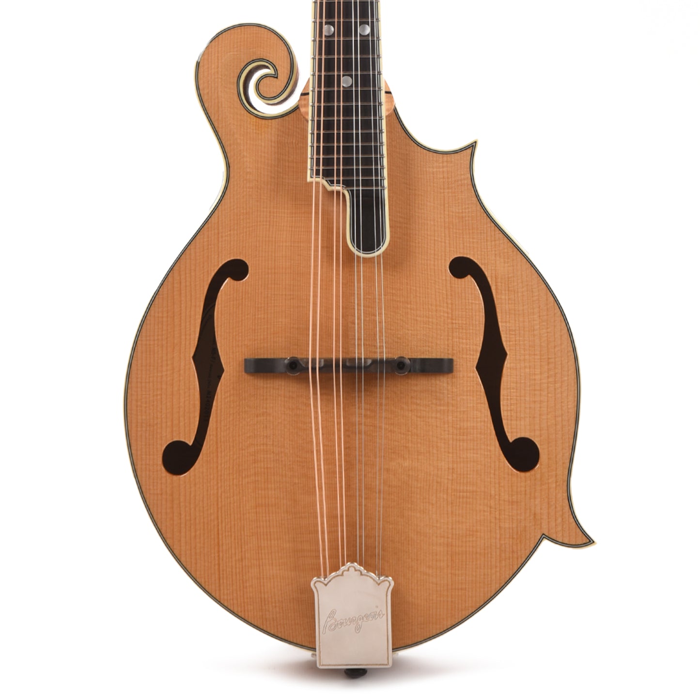 Bourgeois M5 F-Style Mandolin Aged Tone Torrefied Adirondack/Flamed Maple Natural