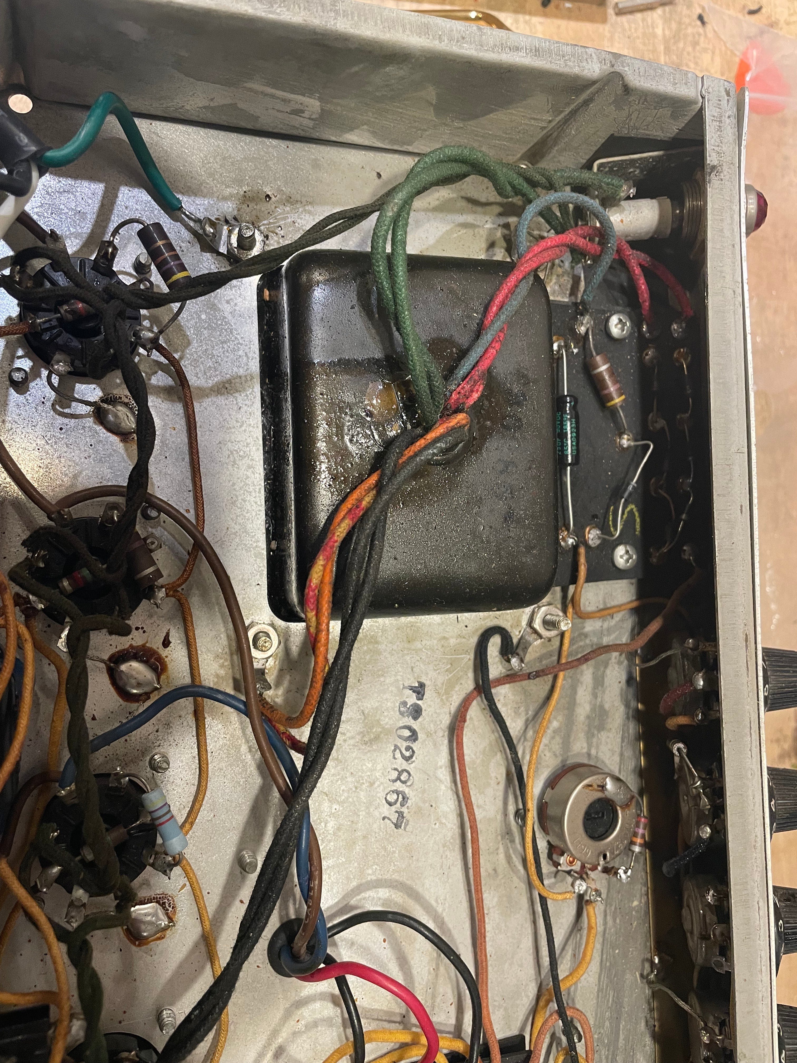 Fender Fender Showman w/ Cab 1967  - Dave Amato of REO Speedwagon