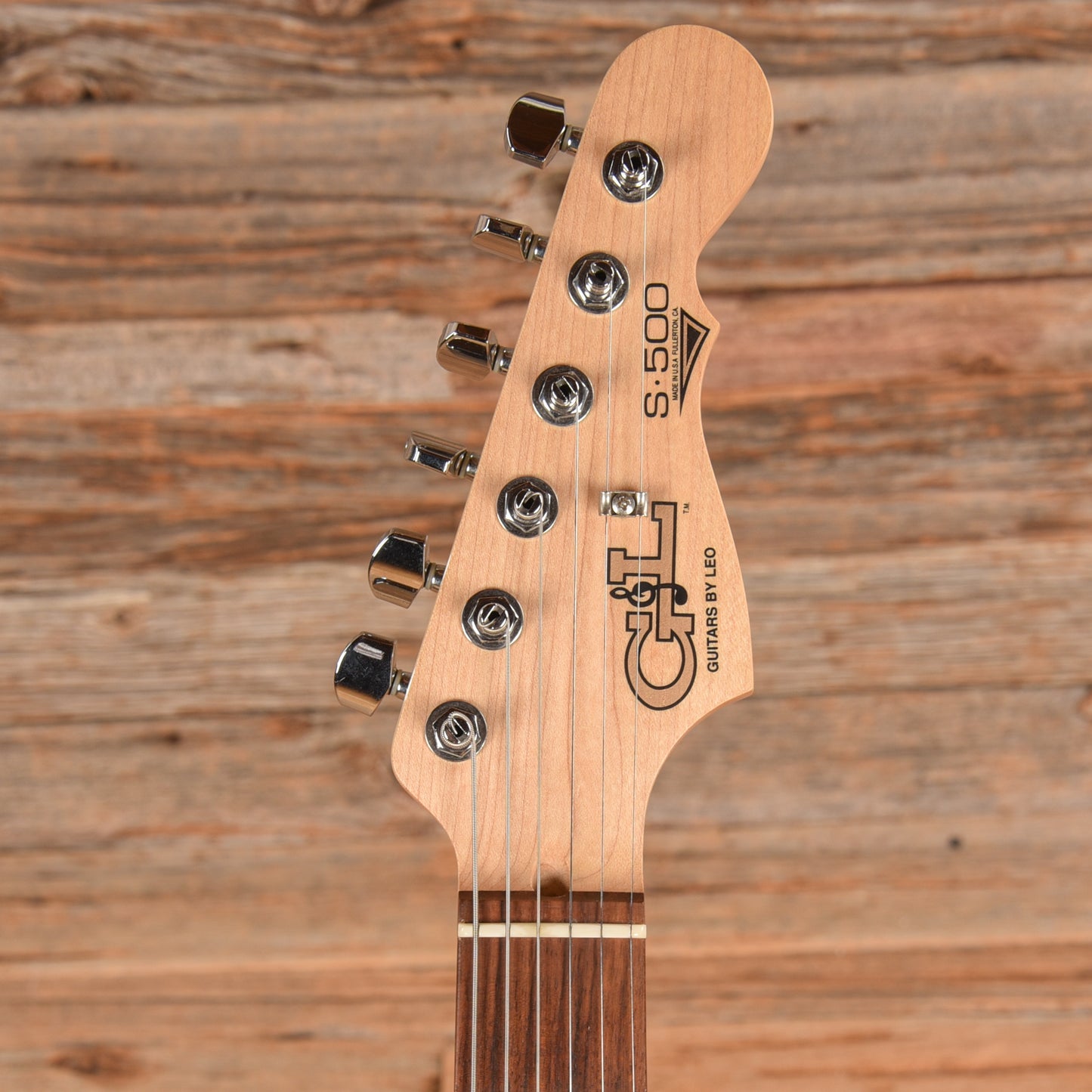 G&L S-500 Deluxe Cherry Sunburst 2013