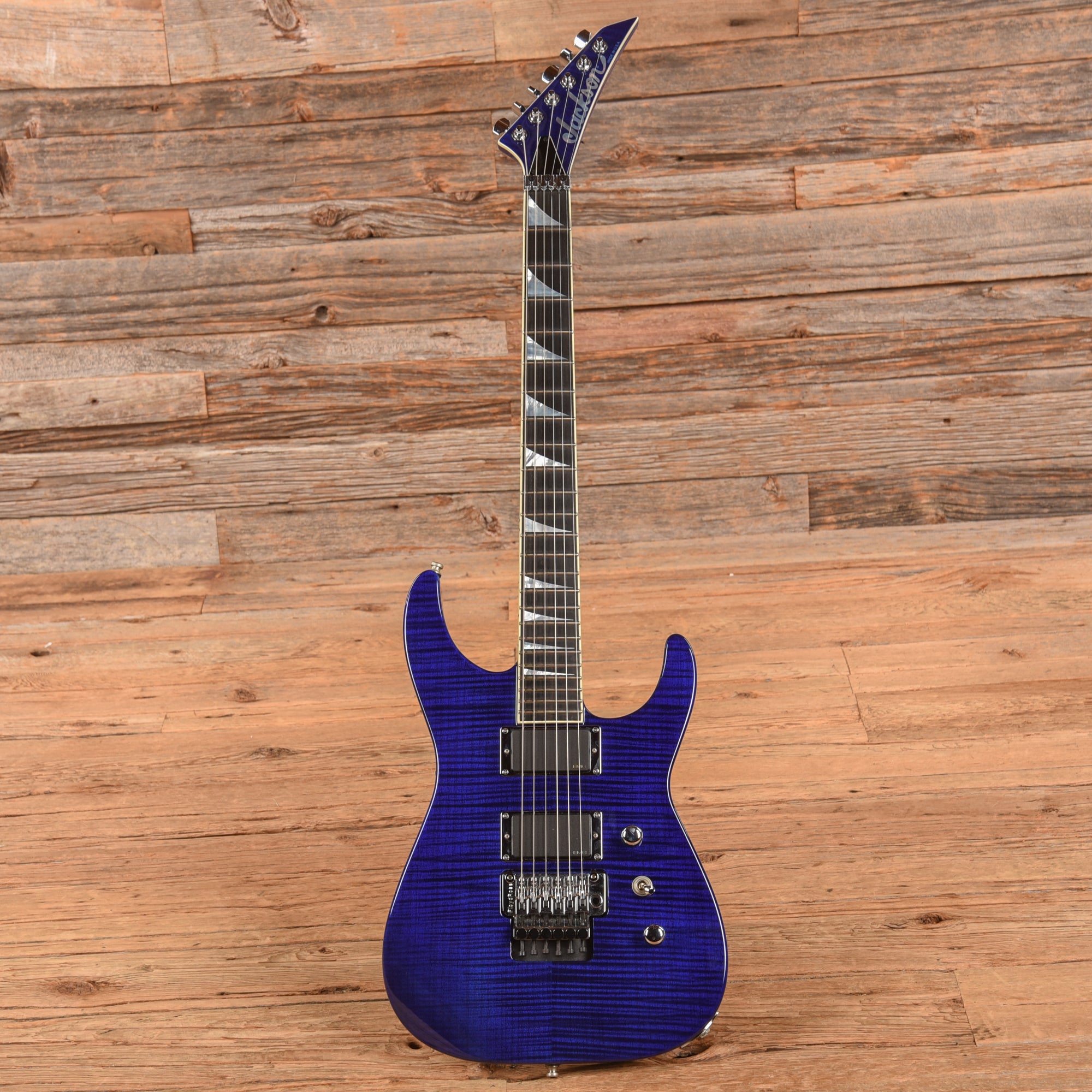 Jackson USA Select Soloist SL2H Transparent Blue