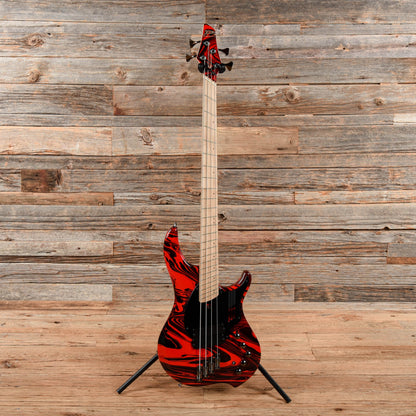 Dingwall NG2 Adam "Nolly" Getgood Signature Ferrari Red Swirl