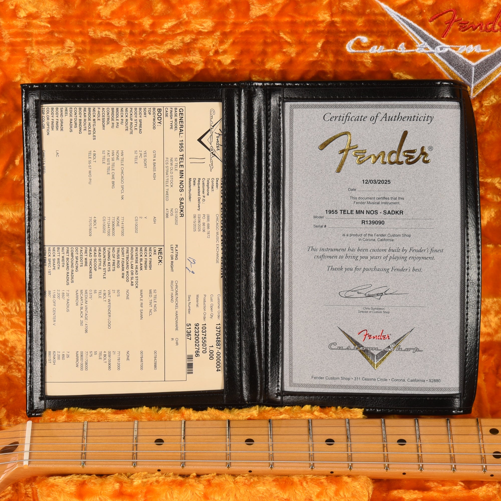 Fender Custom Shop 1955 Telecaster 