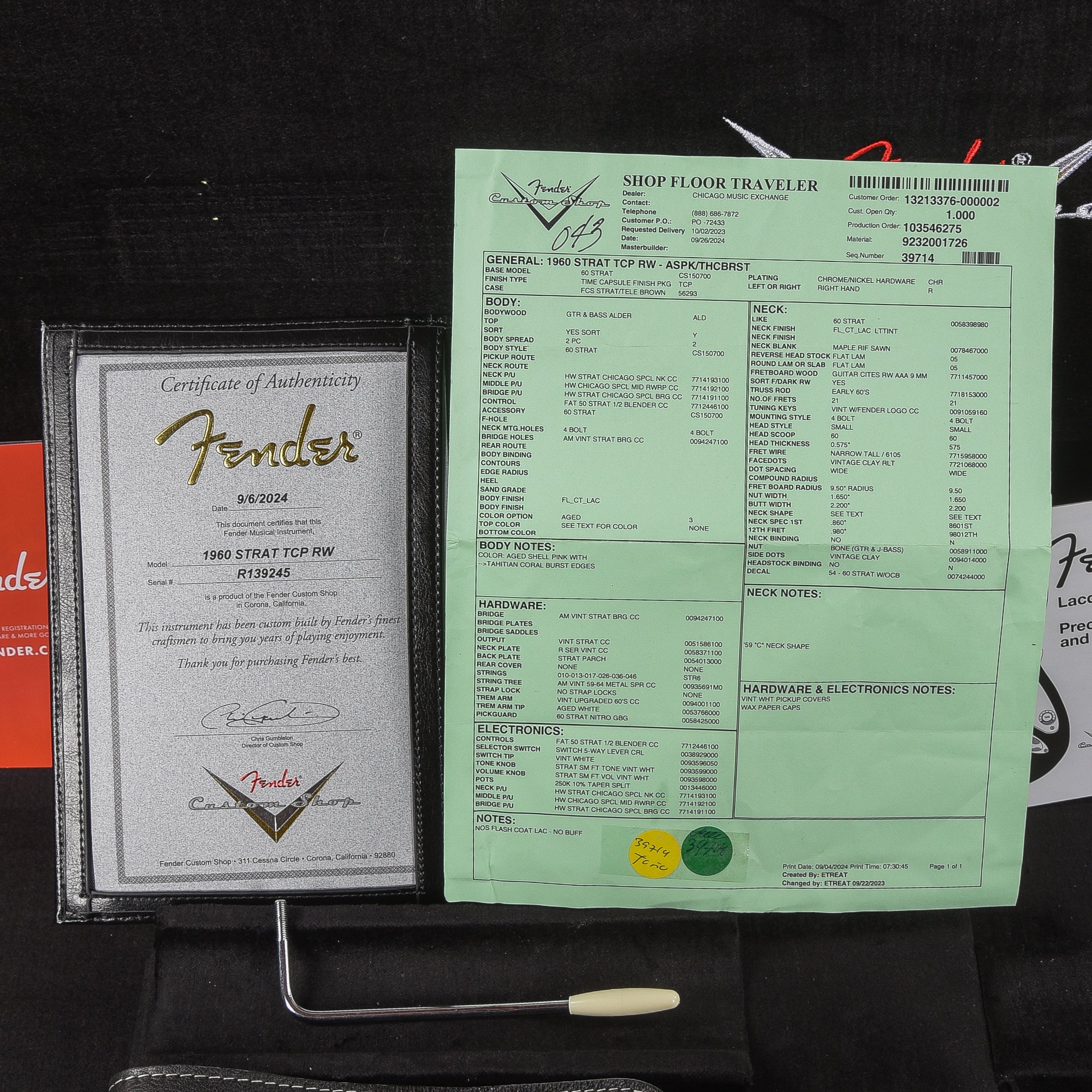 Fender Custom Shop '60 Stratocaster 