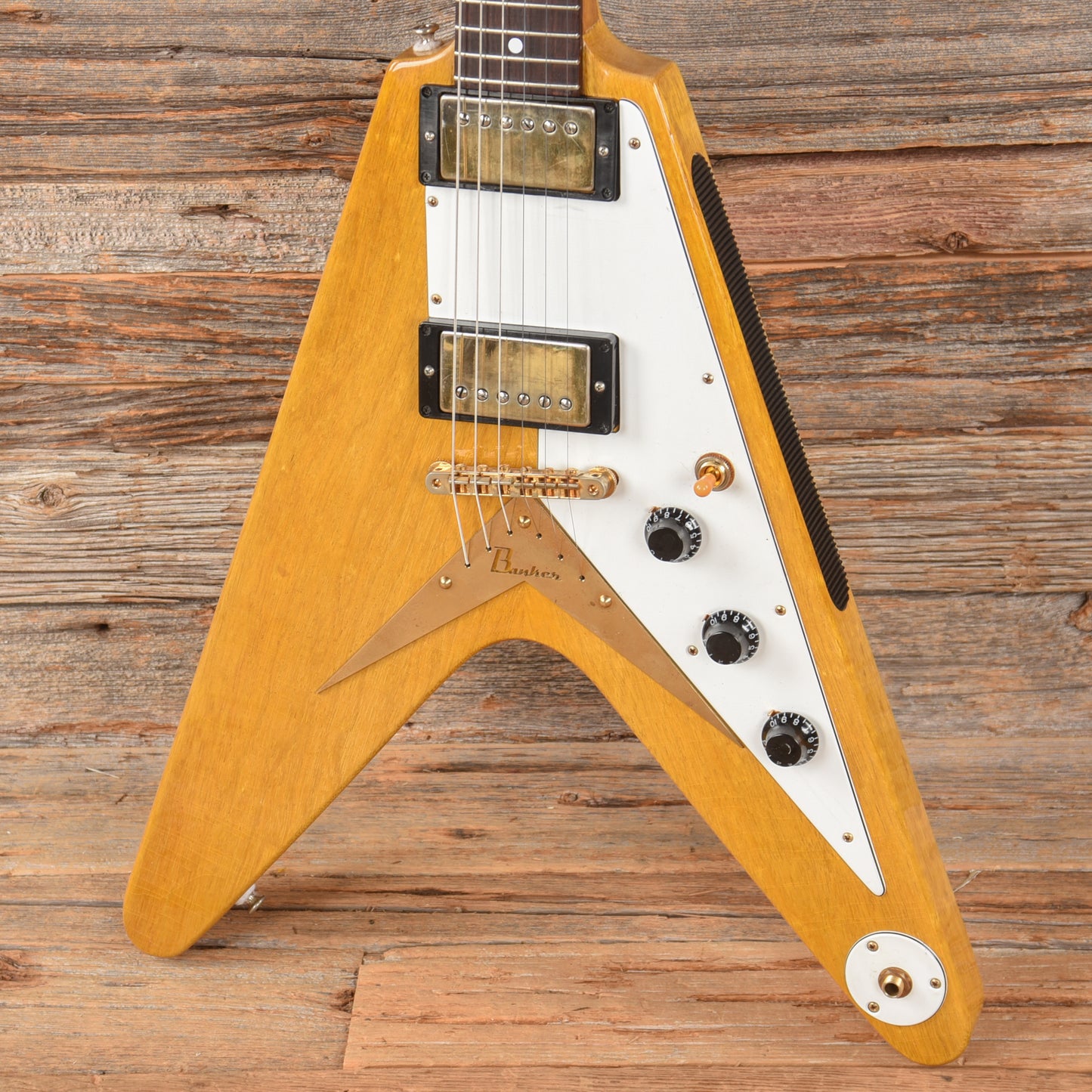 Banker Custom Guitars '58 Spec V Lightly Aged Natural