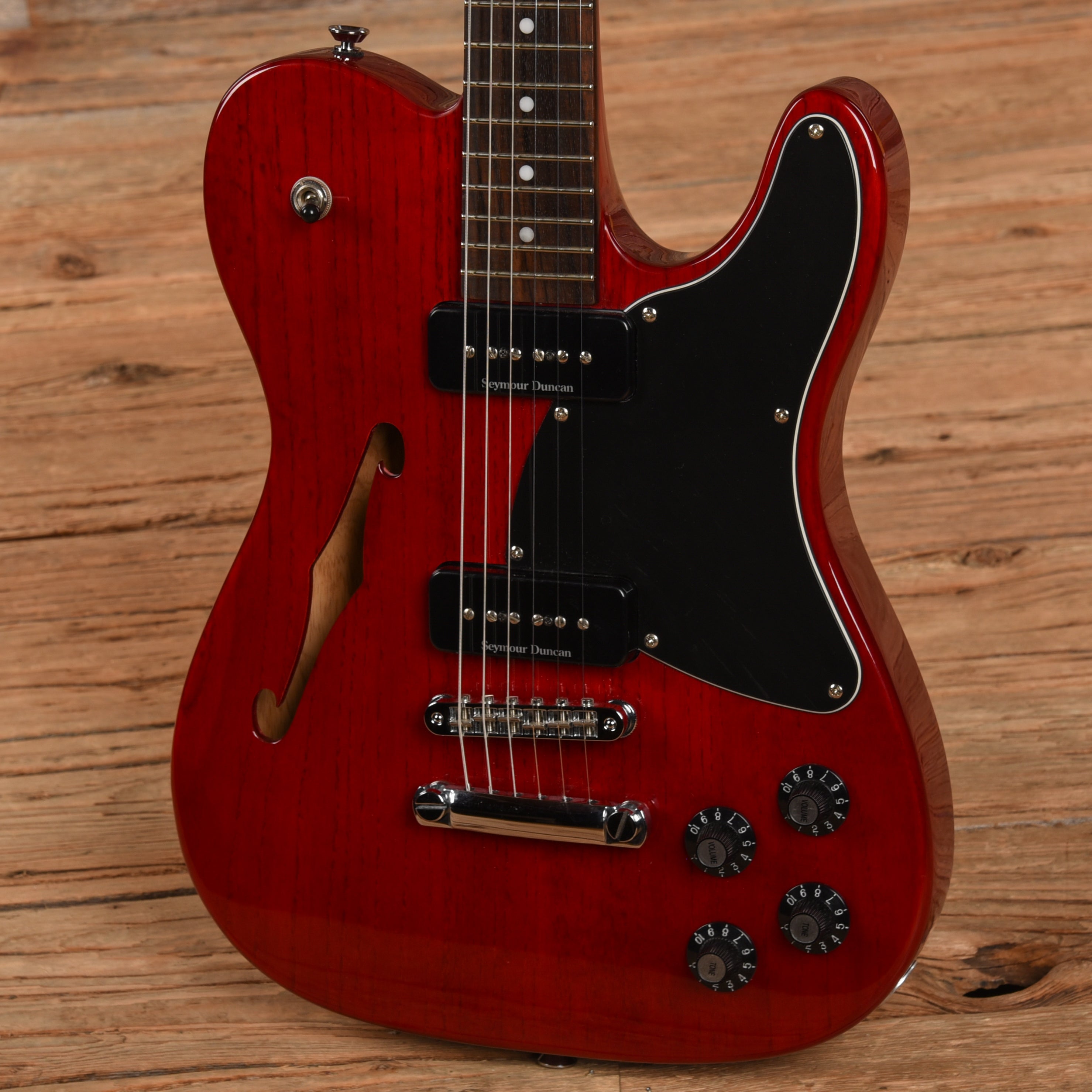 Fender Artist Series Jim Adkins JA90 Telecaster Thinline Crimson Red 2012