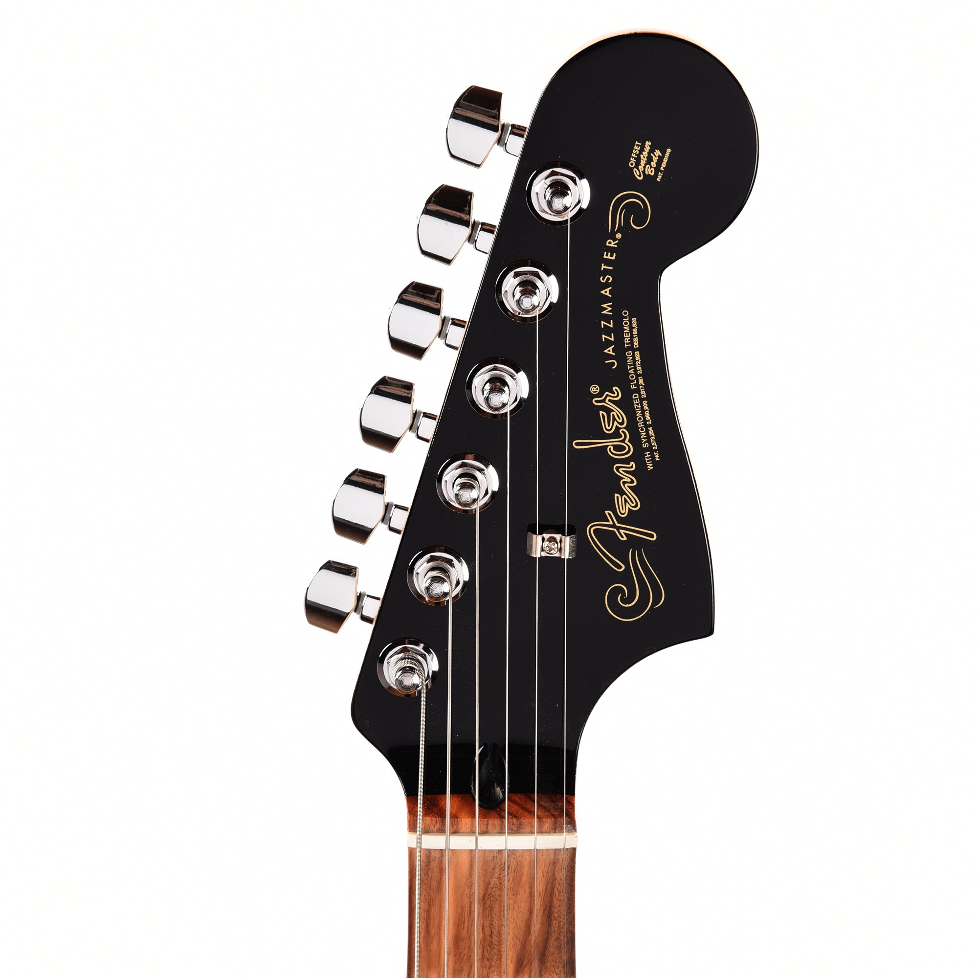 Fender Player Jazzmaster Black w/Matching Headcap, Pure Vintage '65 Pickups, & Series/Parallel 4-Way