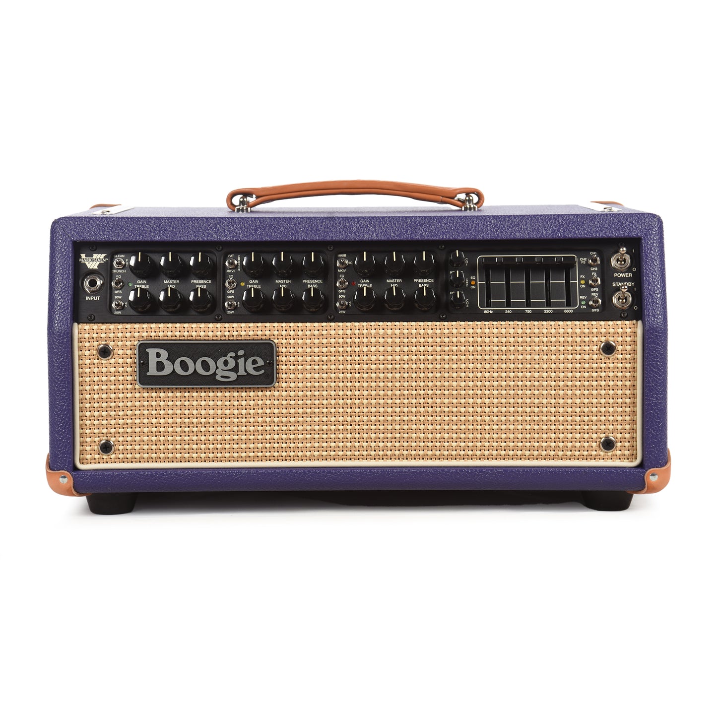 Mesa/Boogie Mark VII 90W Head Purple Bronco w/ Cream & Tan Grille
