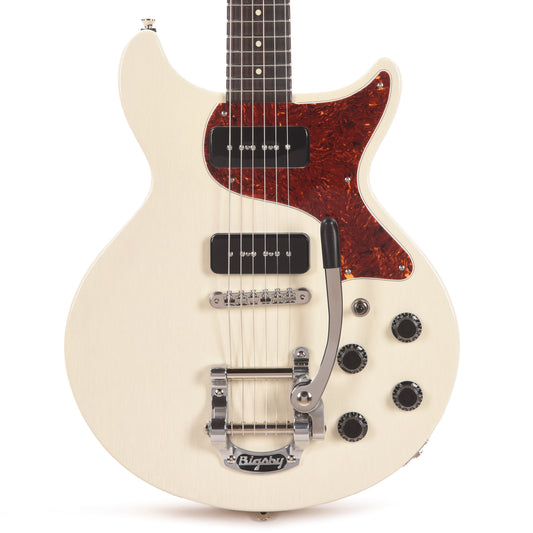 Collings 290 DC Vintage White w/Lollar PIckups & Bigsby