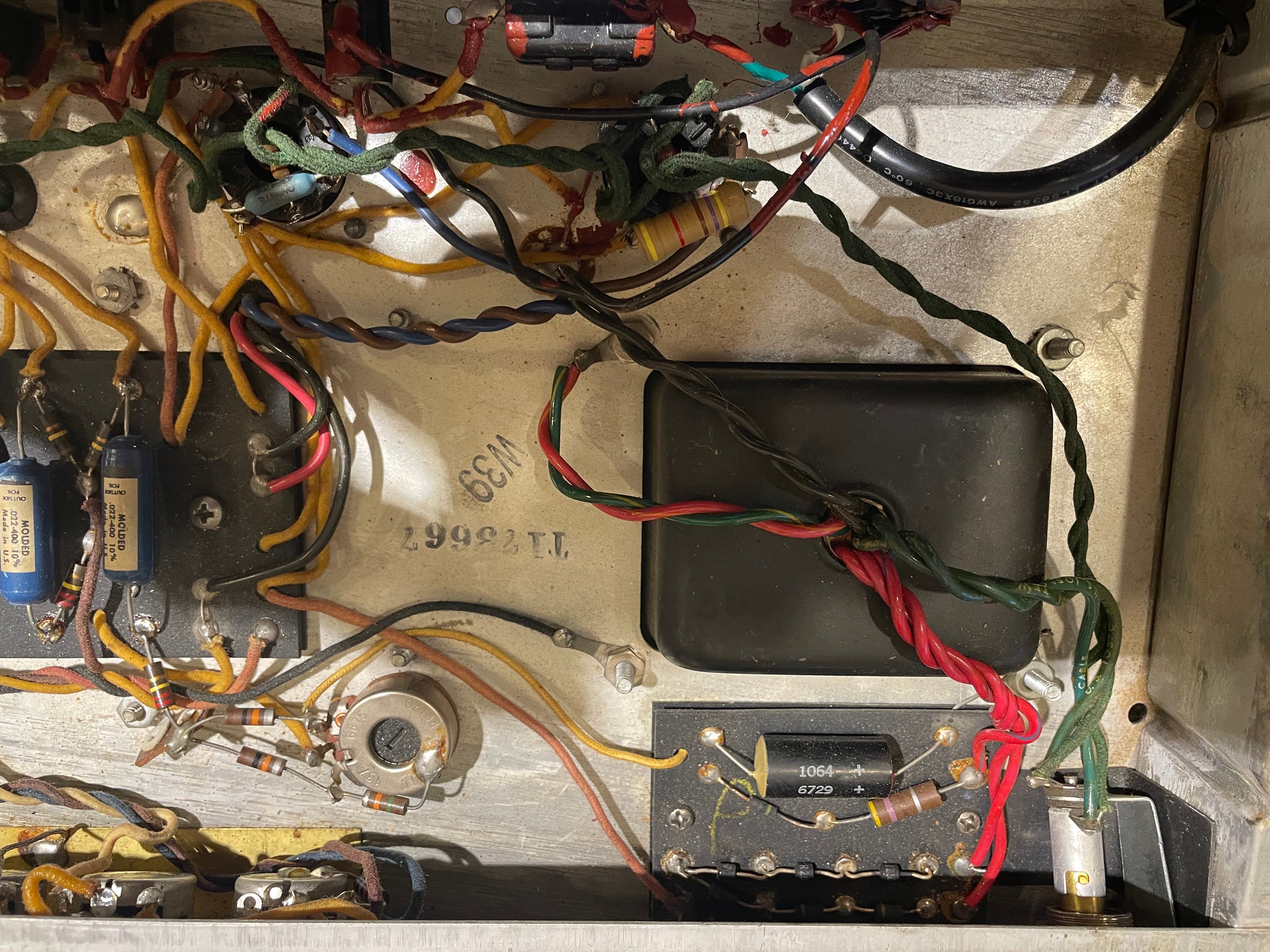 Fender Fender Bassman w/ Cab 1967  - Dave Amato of REO Speedwagon