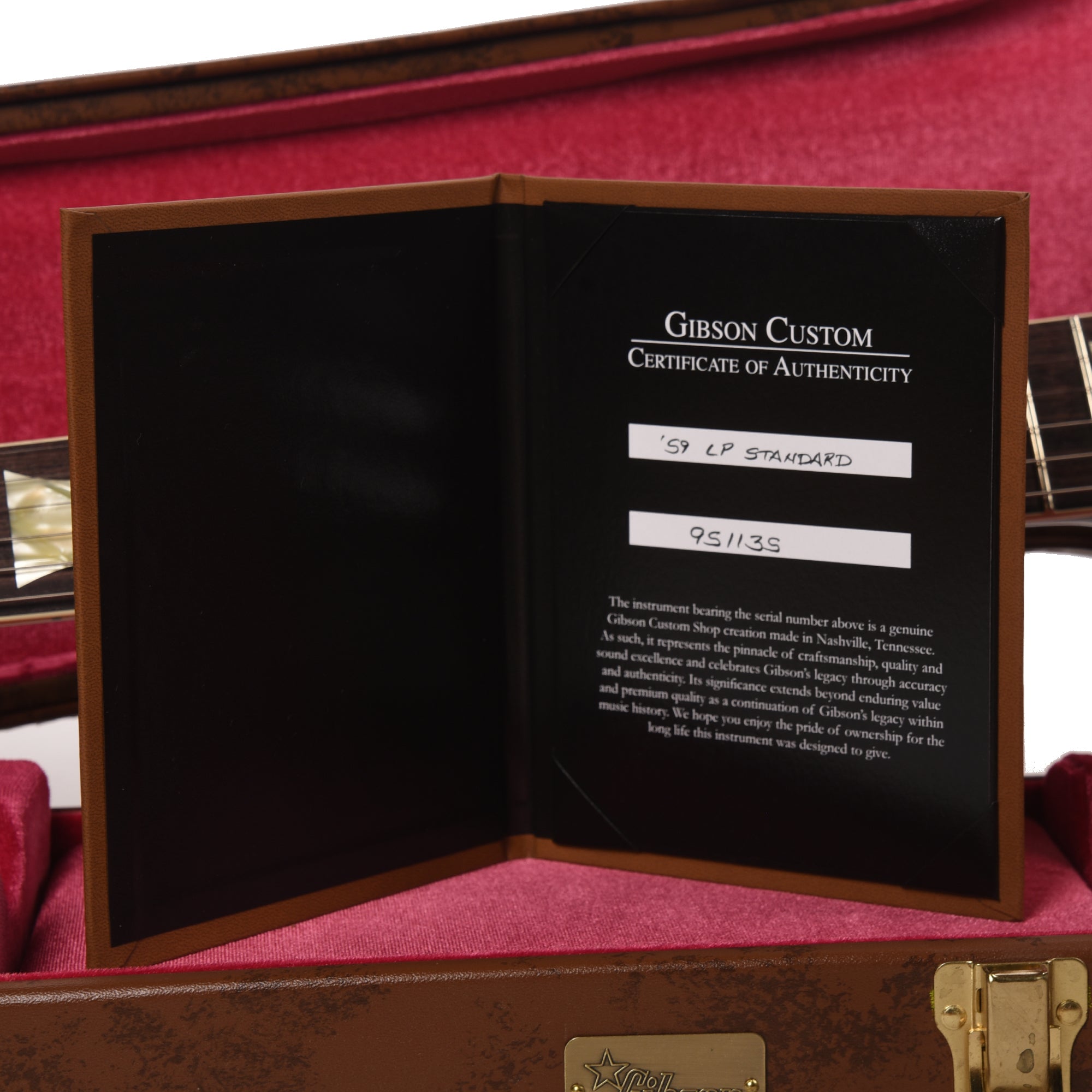 Gibson Custom Shop 1959 Les Paul Standard 