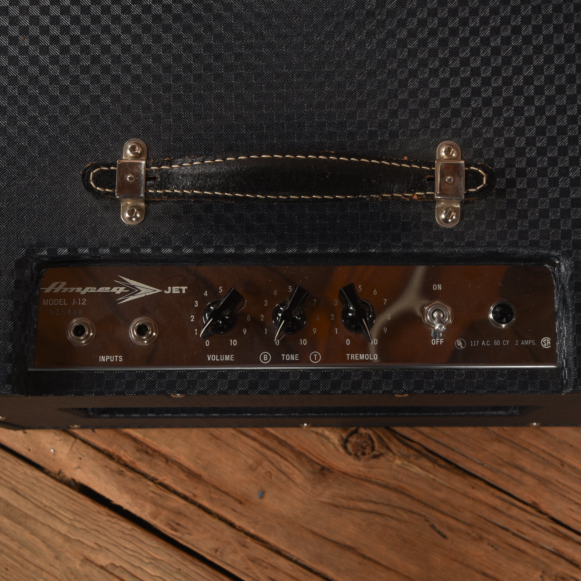 Ampeg J12D Jet 2-Channel 20-Watt Guitar Combo Amp  1965